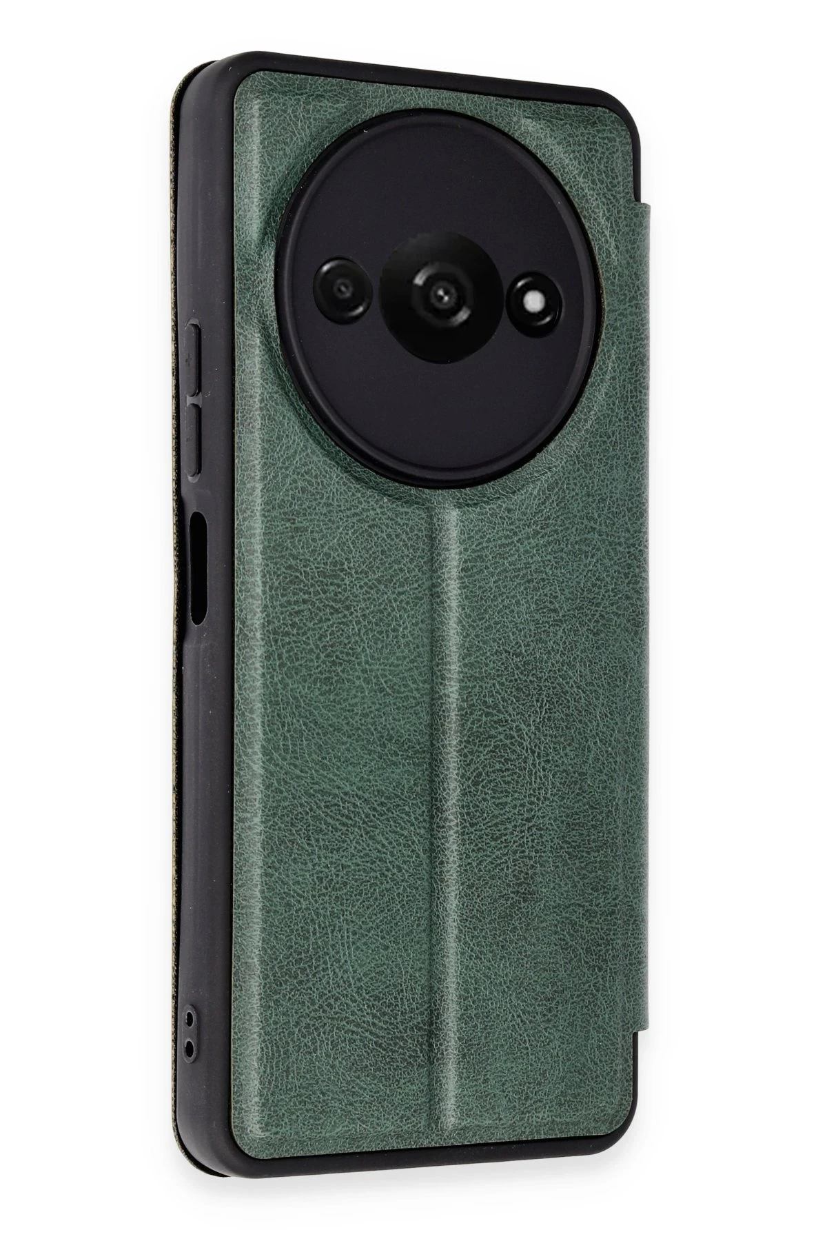 Newface Xiaomi Redmi A3 4G Kılıf Flip Cover - Koyu Yeşil