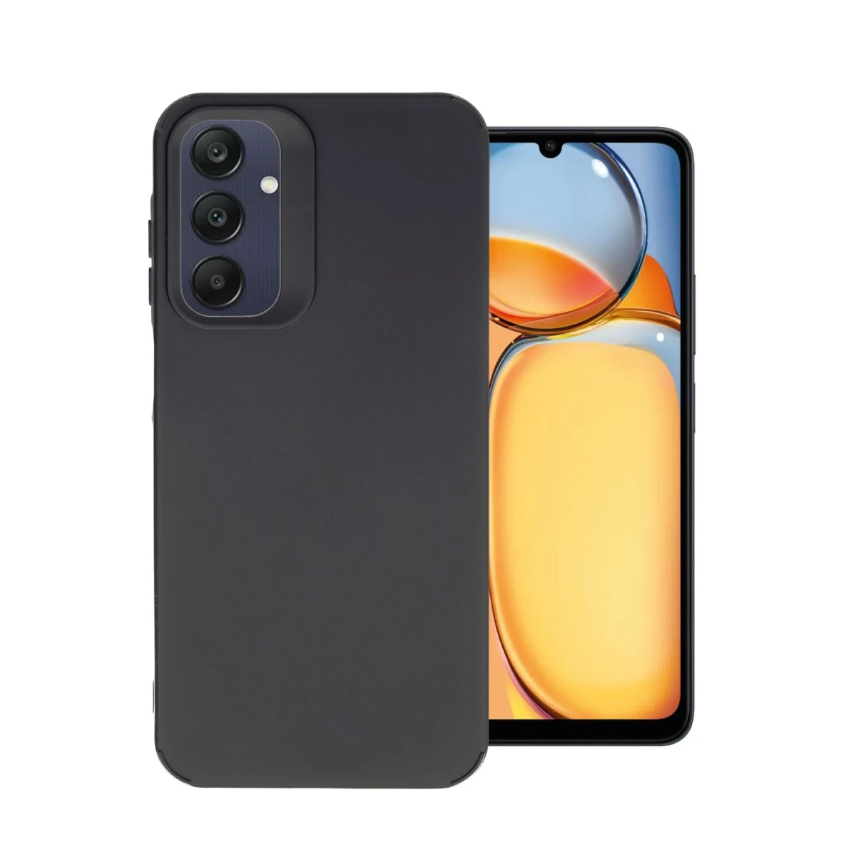 Newface Samsung Galaxy A55 5G Kılıf Petro Silikon - Siyah — görsel 4