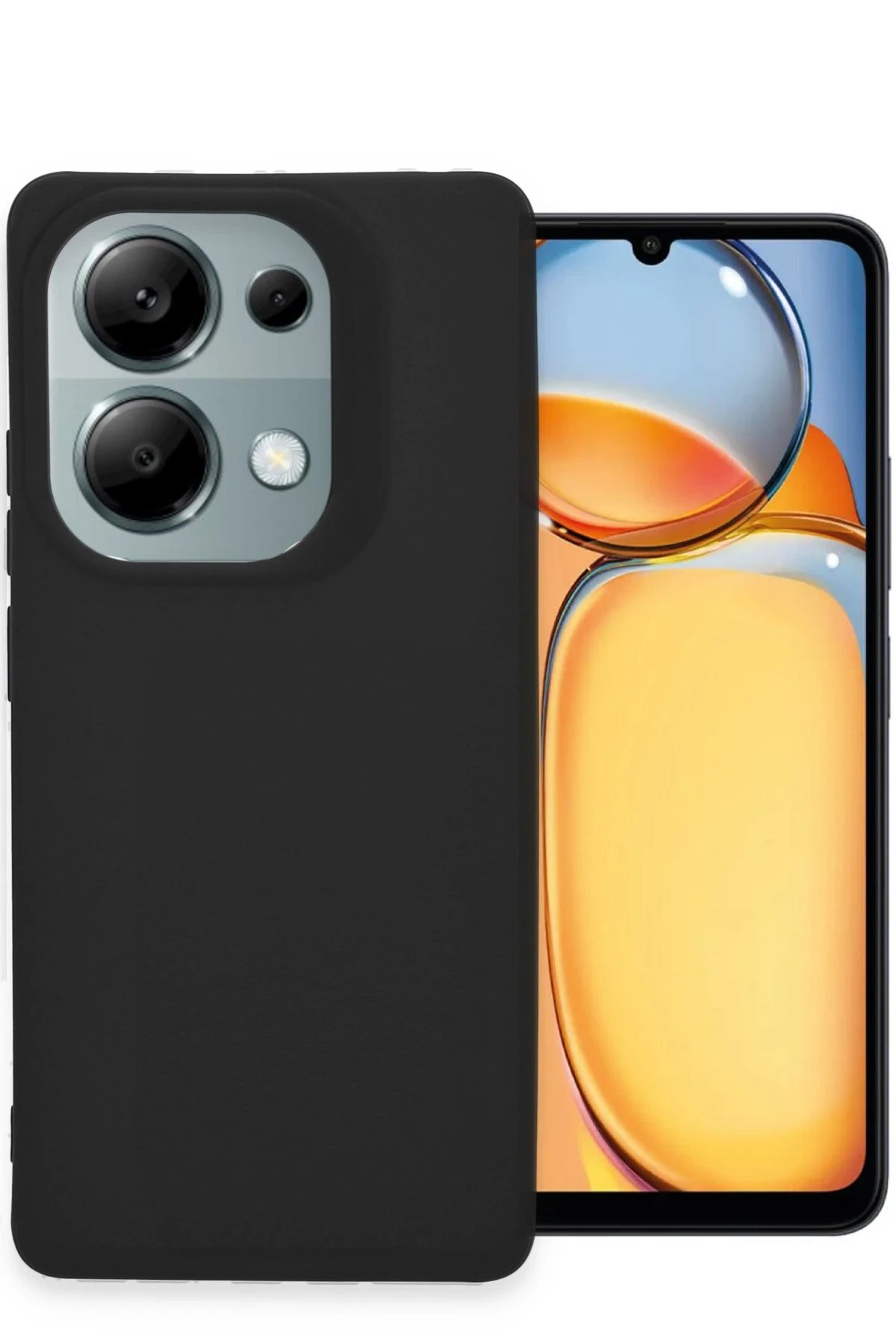 Newface Xiaomi Redmi Note 13 Pro 4G Kılıf Petro Silikon - Siyah