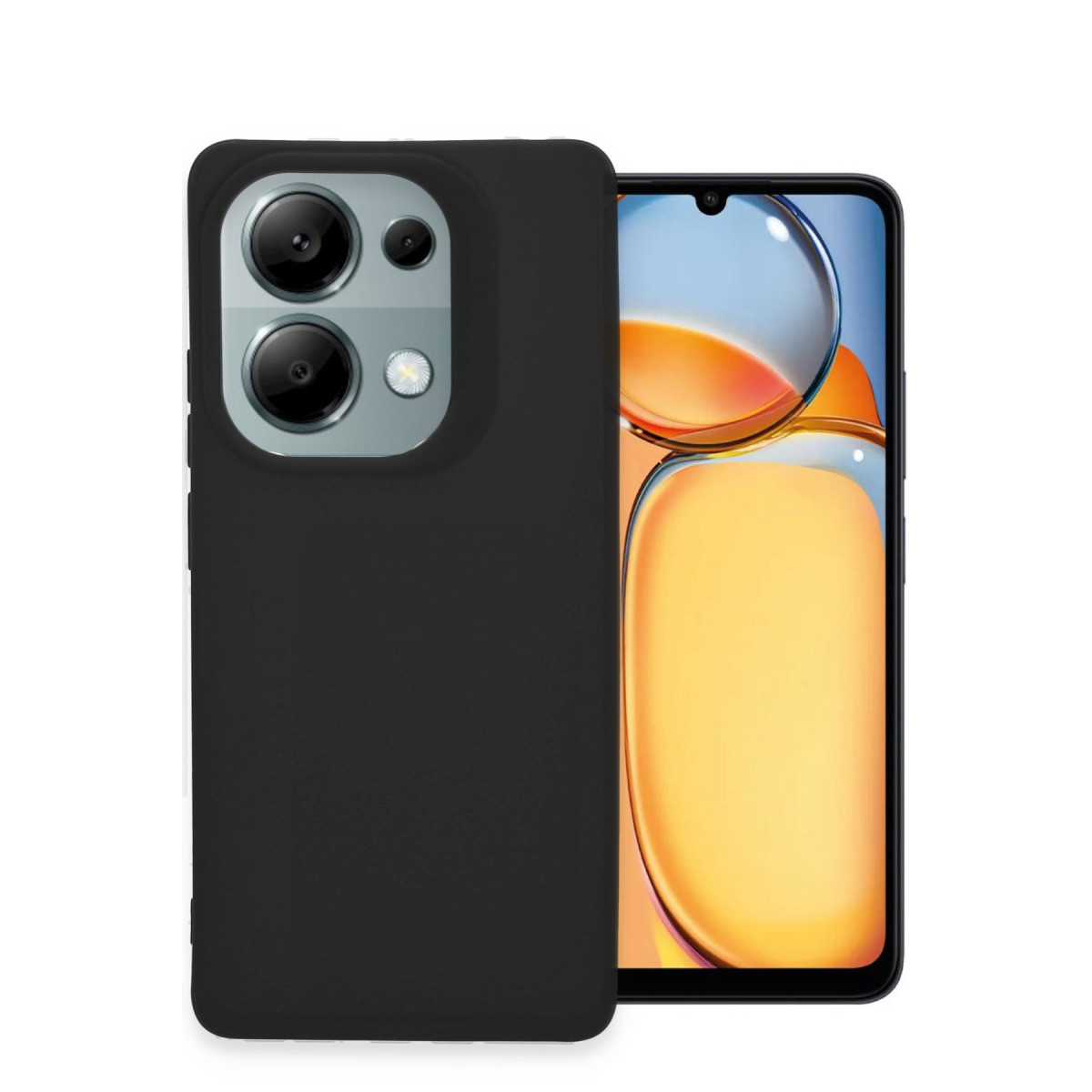Newface Xiaomi Redmi Note 13 Pro 4G Kılıf Petro Silikon - Siyah — görsel 7