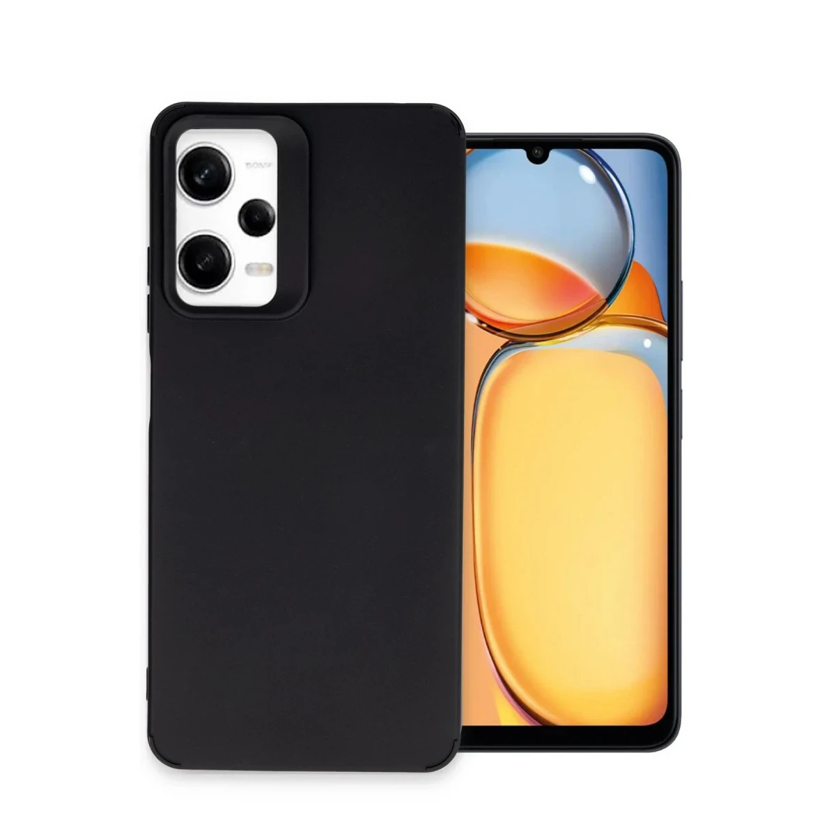 Newface Xiaomi Redmi Note 12 Pro 4G Kılıf Petro Silikon - Siyah — görsel 4