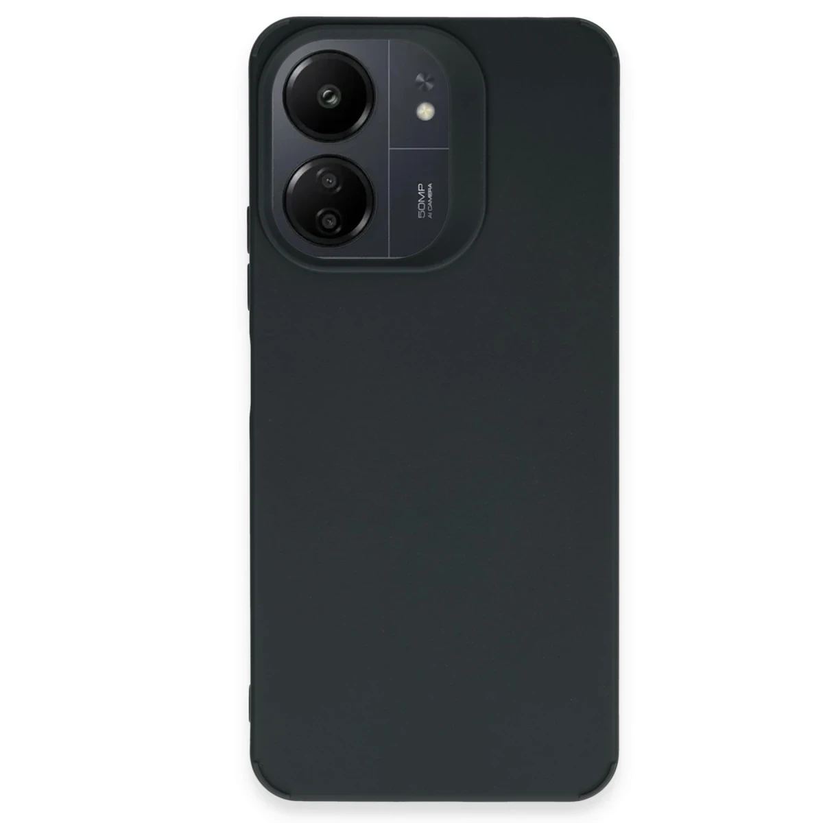 Newface Xiaomi Redmi 13C Kılıf Petro Silikon - Siyah — görsel 5