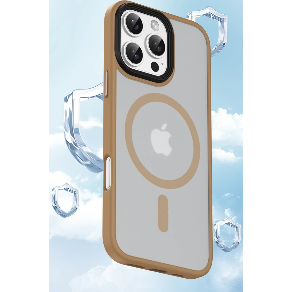 Newface Apple iPhone 16 Kılıf Trex Magneticsafe Kapak - Siyah — görsel 11