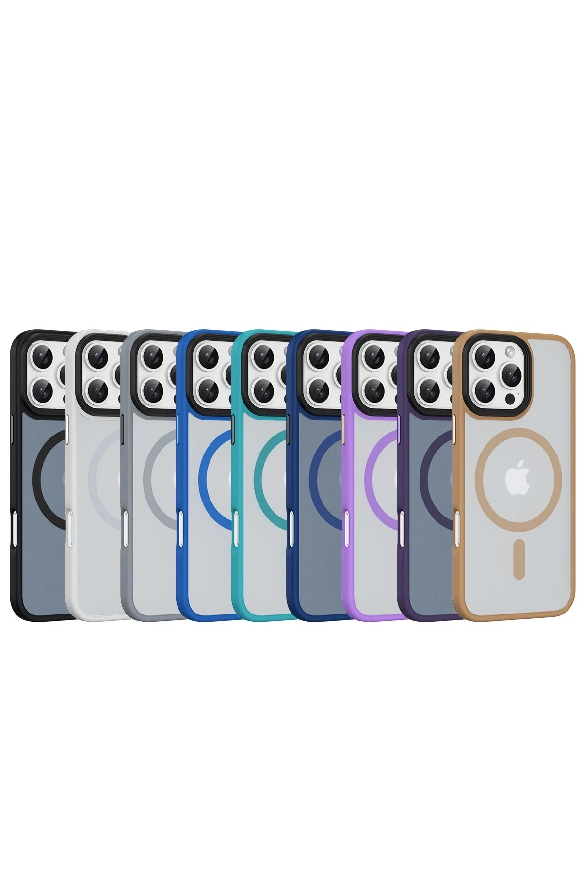 Newface Apple iPhone 16 Pro Max Kılıf Trex Magneticsafe Kapak - Siyah — görsel 2