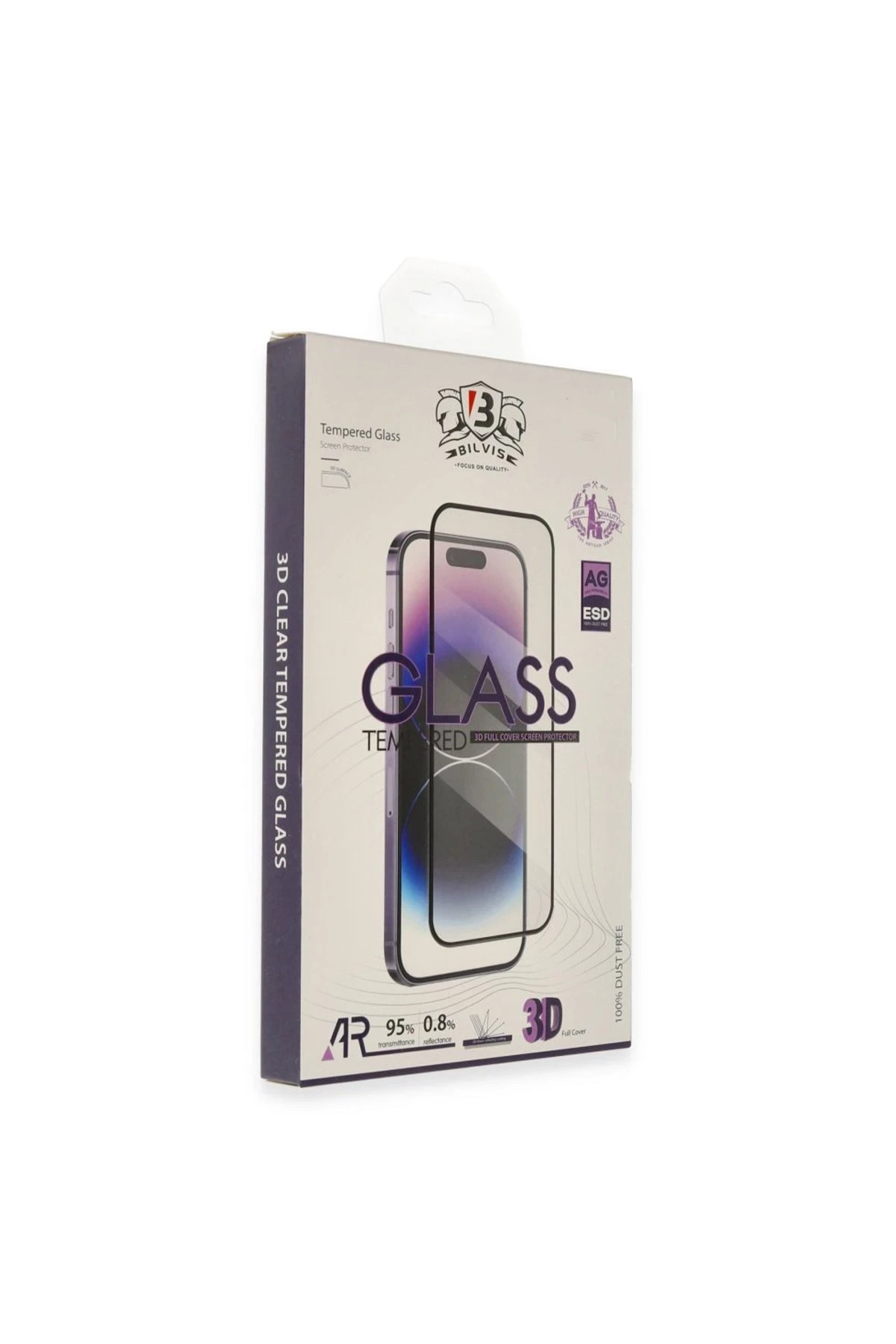 Newface iPhone 16 Plus Bilvis 3D Cam Ekran Koruyucu