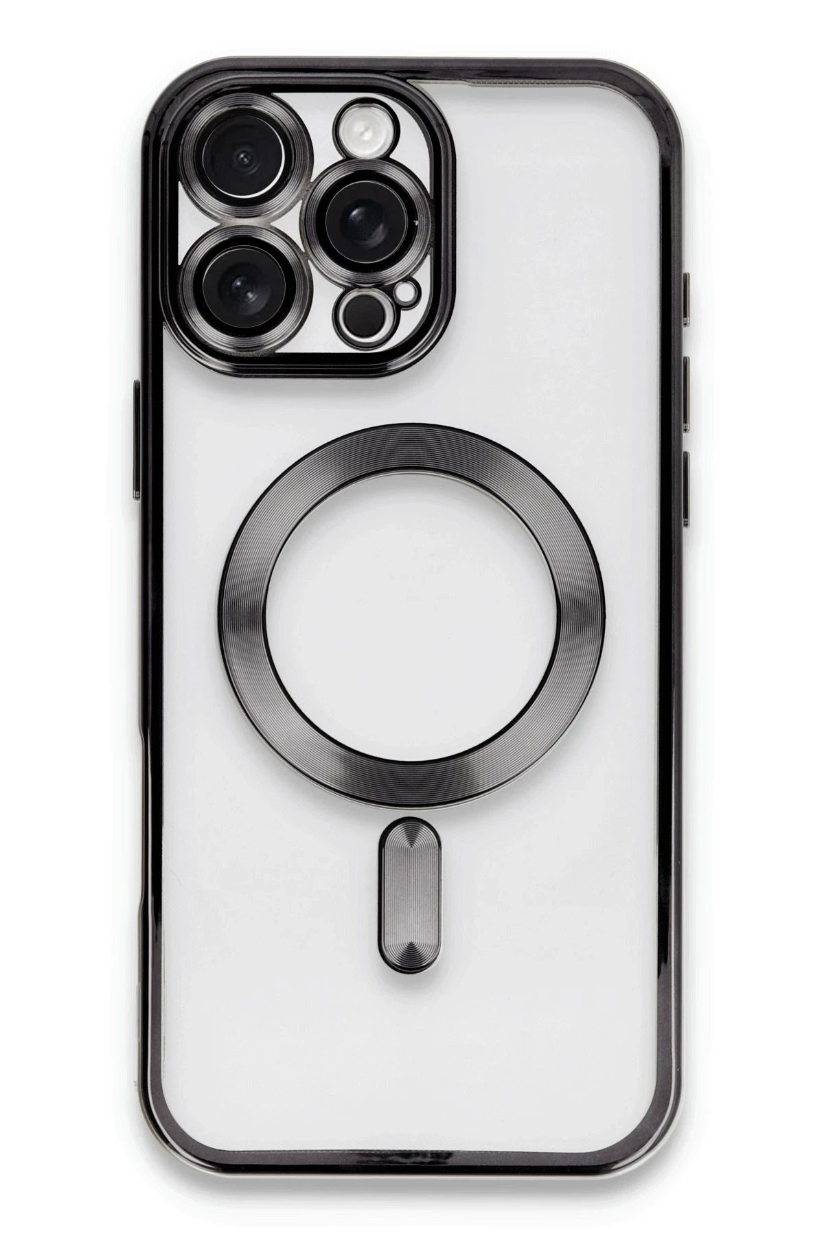 Newface iPhone 16 Pro Kılıf Kross Magneticsafe Kapak - Siyah