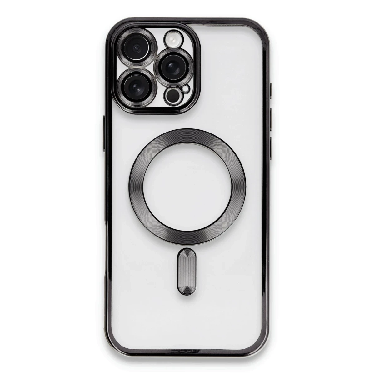 Newface Apple iPhone 16 Pro Kılıf Kross Magneticsafe Kapak - Siyah — görsel 3