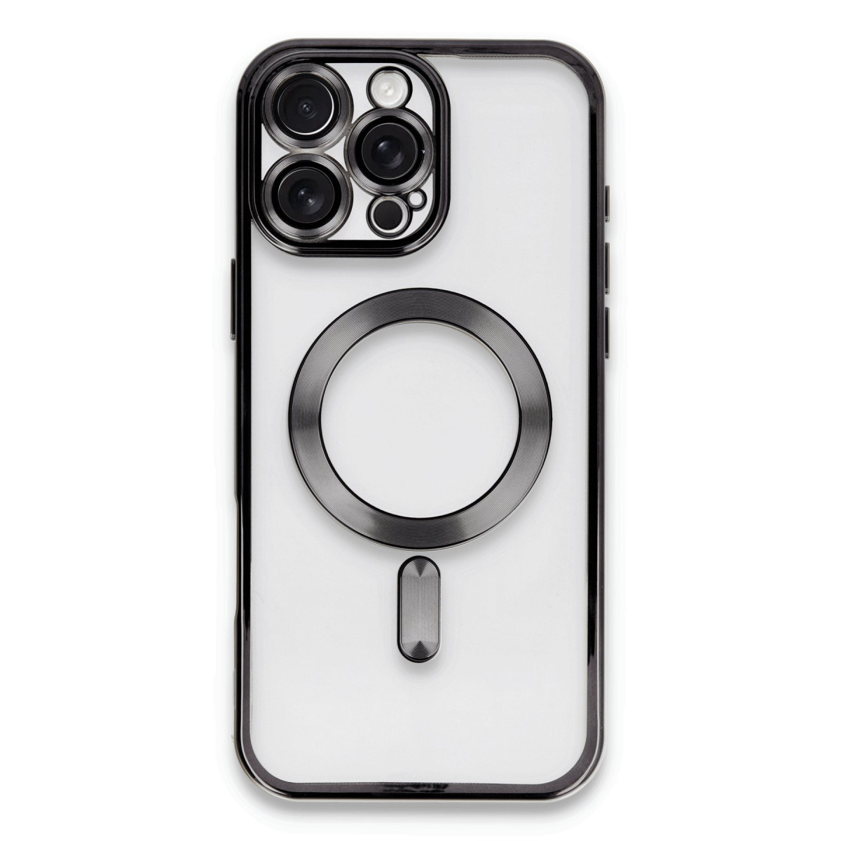 Newface Apple iPhone 16 Pro Kılıf Kross Magneticsafe Kapak - Siyah — görsel 5