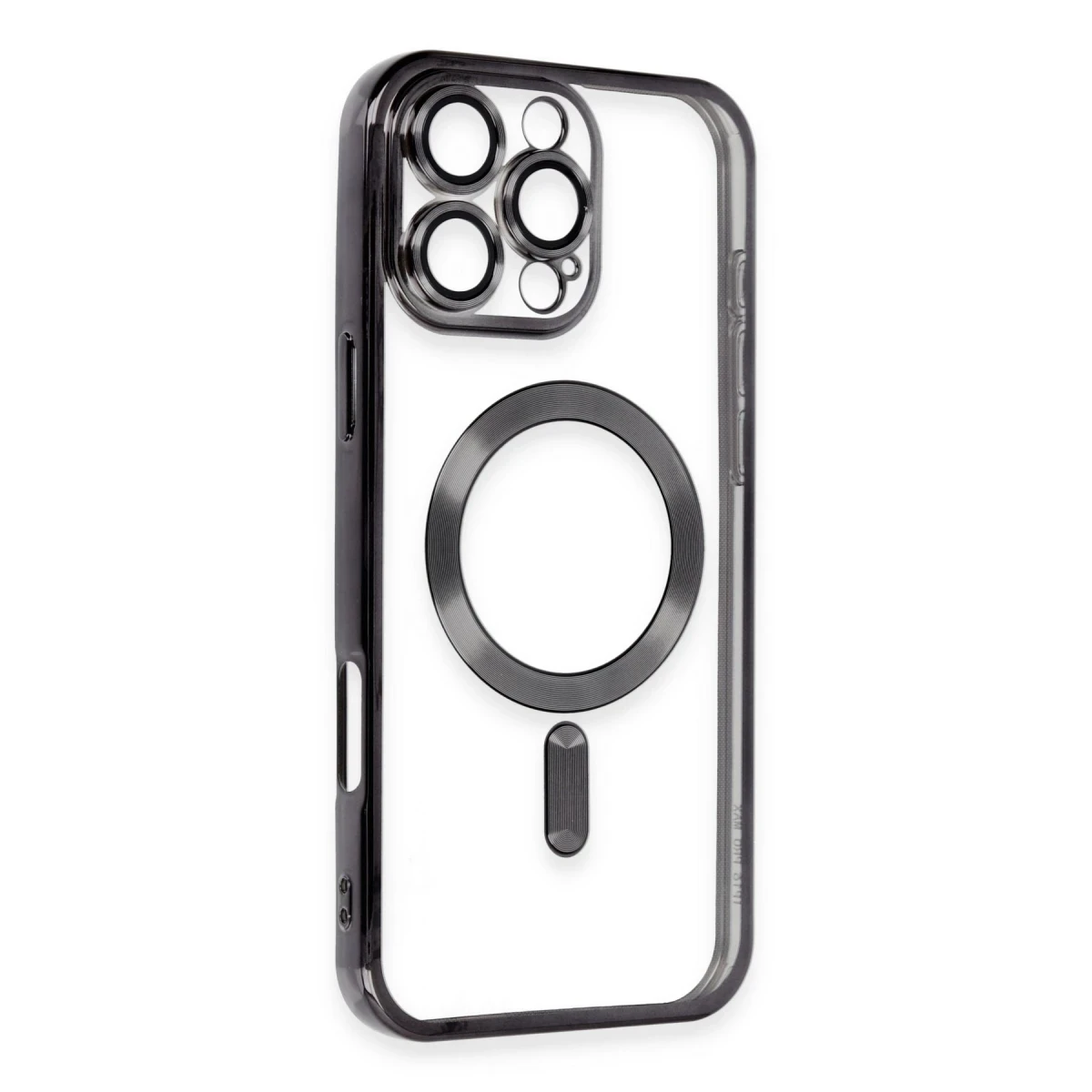 Newface Apple iPhone 16 Pro Kılıf Kross Magneticsafe Kapak - Siyah — görsel 4