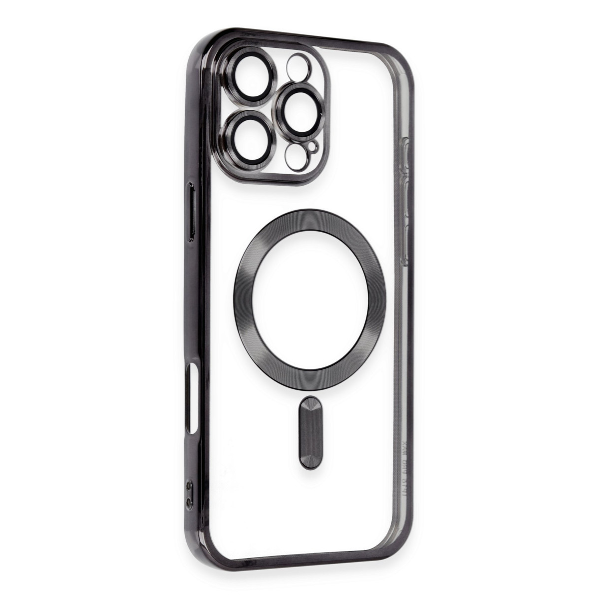Newface Apple iPhone 16 Pro Kılıf Kross Magneticsafe Kapak - Siyah — görsel 6