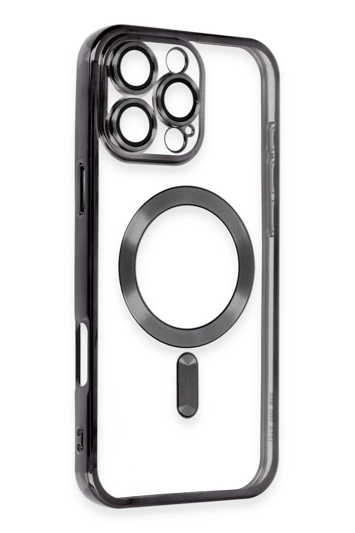 Newface iPhone 16 Pro Max Kılıf Kross Magneticsafe Kapak - Siyah