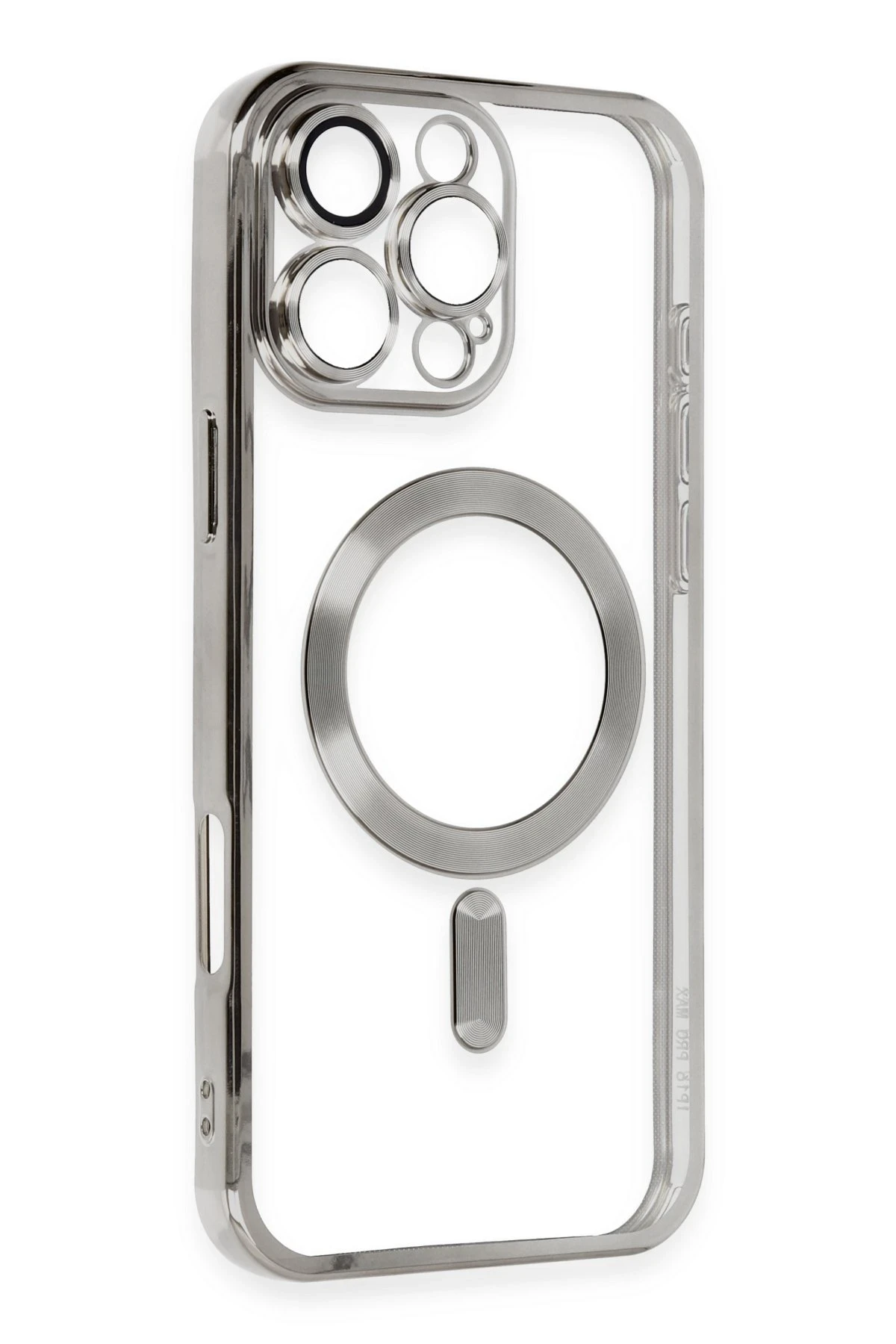 Newface iPhone 16 Pro Max Kılıf Kross Magneticsafe Kapak - Titan Gri
