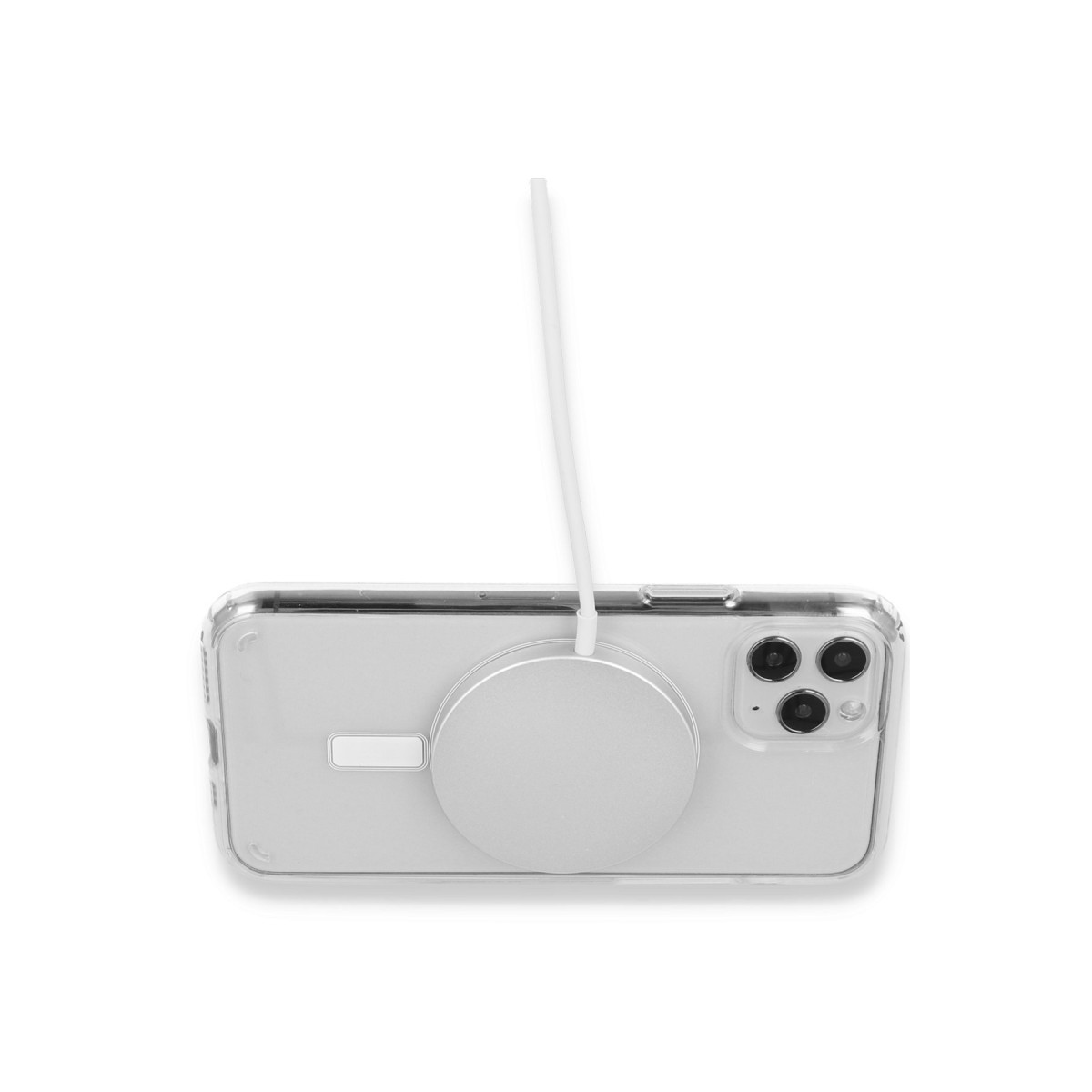 Newface Apple iPhone 16 Kılıf Pc Real Magsafe Kapak - Şeffaf — görsel 9