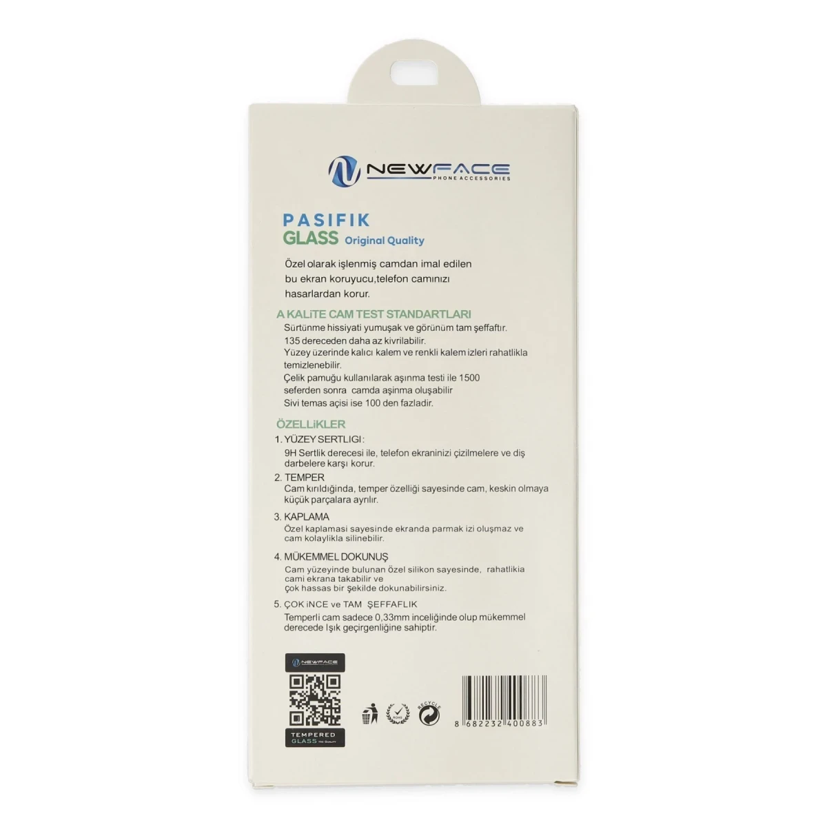 Newface Apple iPhone 16 Pro Max Pasifik Cam Ekran Koruyucu — görsel 6