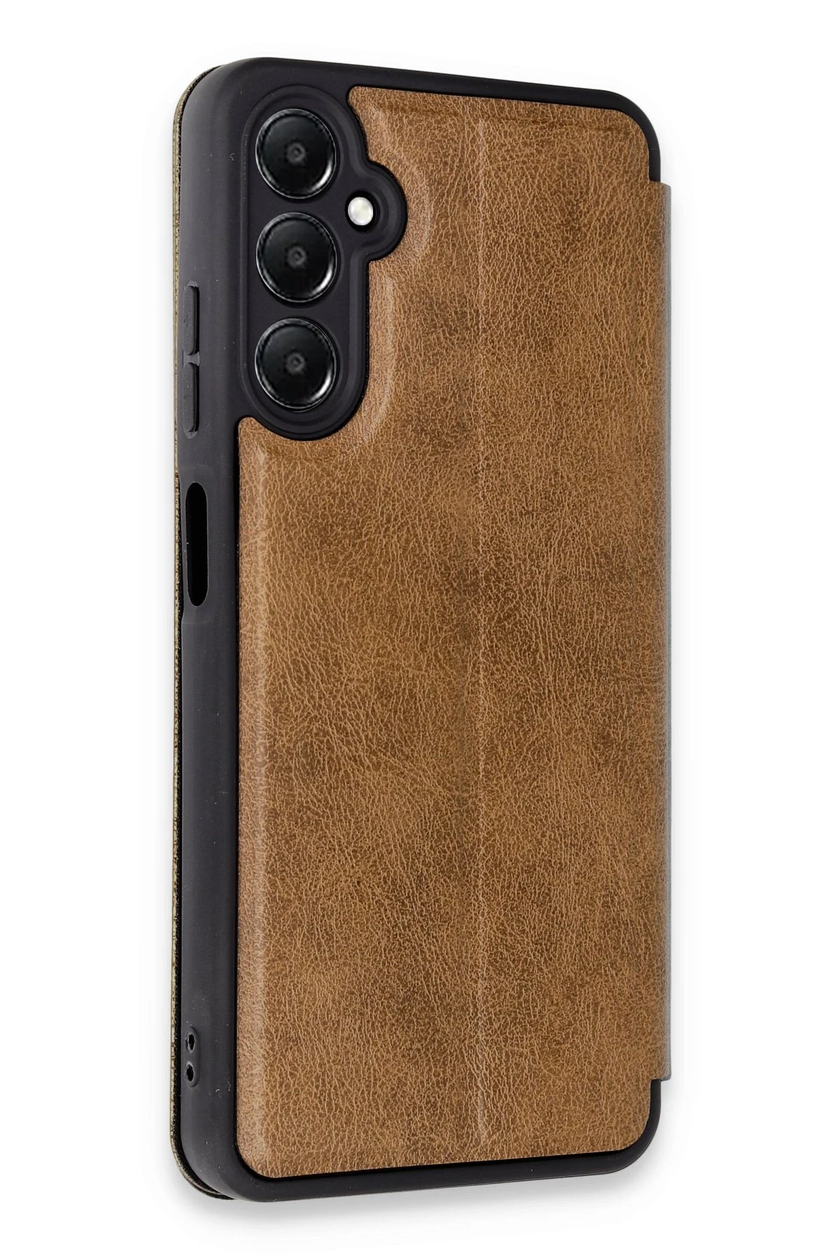 Newface Samsung Galaxy A25 5G Kılıf Flip Cover - Taba