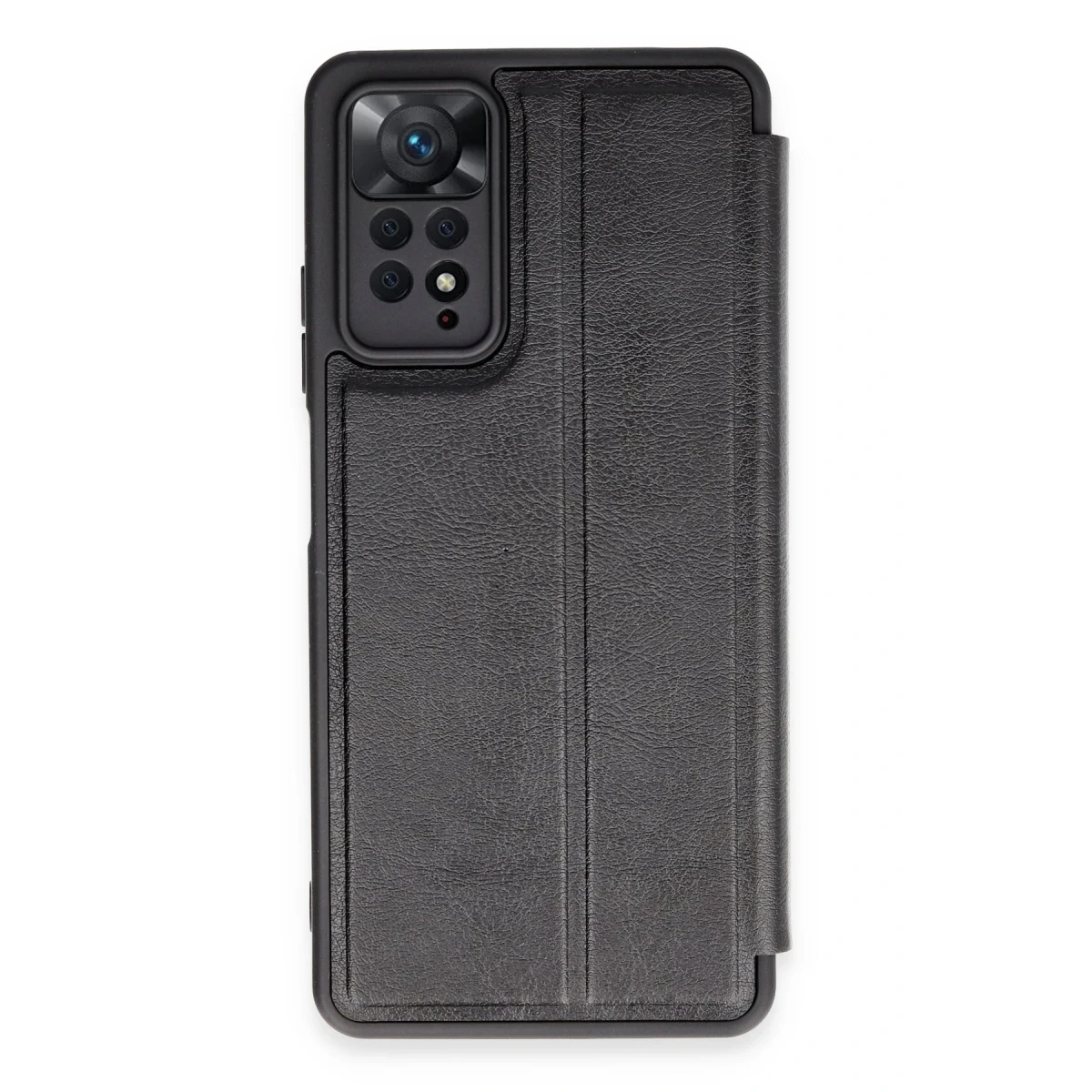 Newface Xiaomi Redmi Note 12 Pro 4G Kılıf Flip Cover - Siyah — görsel 4