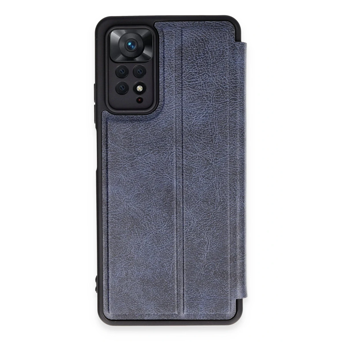Newface Xiaomi Redmi Note 12 Pro 4G Kılıf Flip Cover - Lacivert