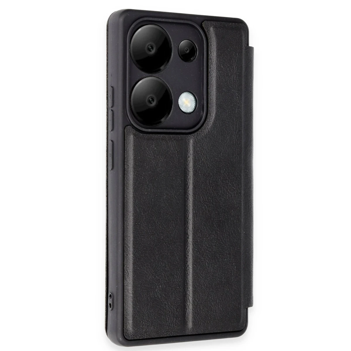 Newface Xiaomi Redmi Note 13 Pro 5G Kılıf Flip Cover - Siyah — görsel 5