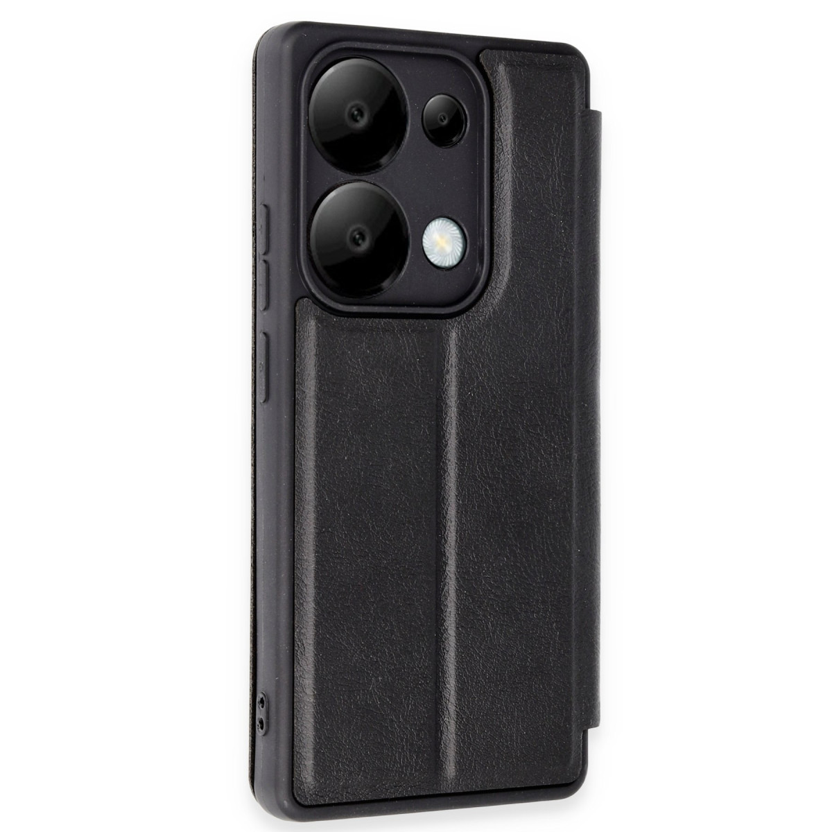 Newface Xiaomi Redmi Note 13 Pro 5G Kılıf Flip Cover - Siyah — görsel 8