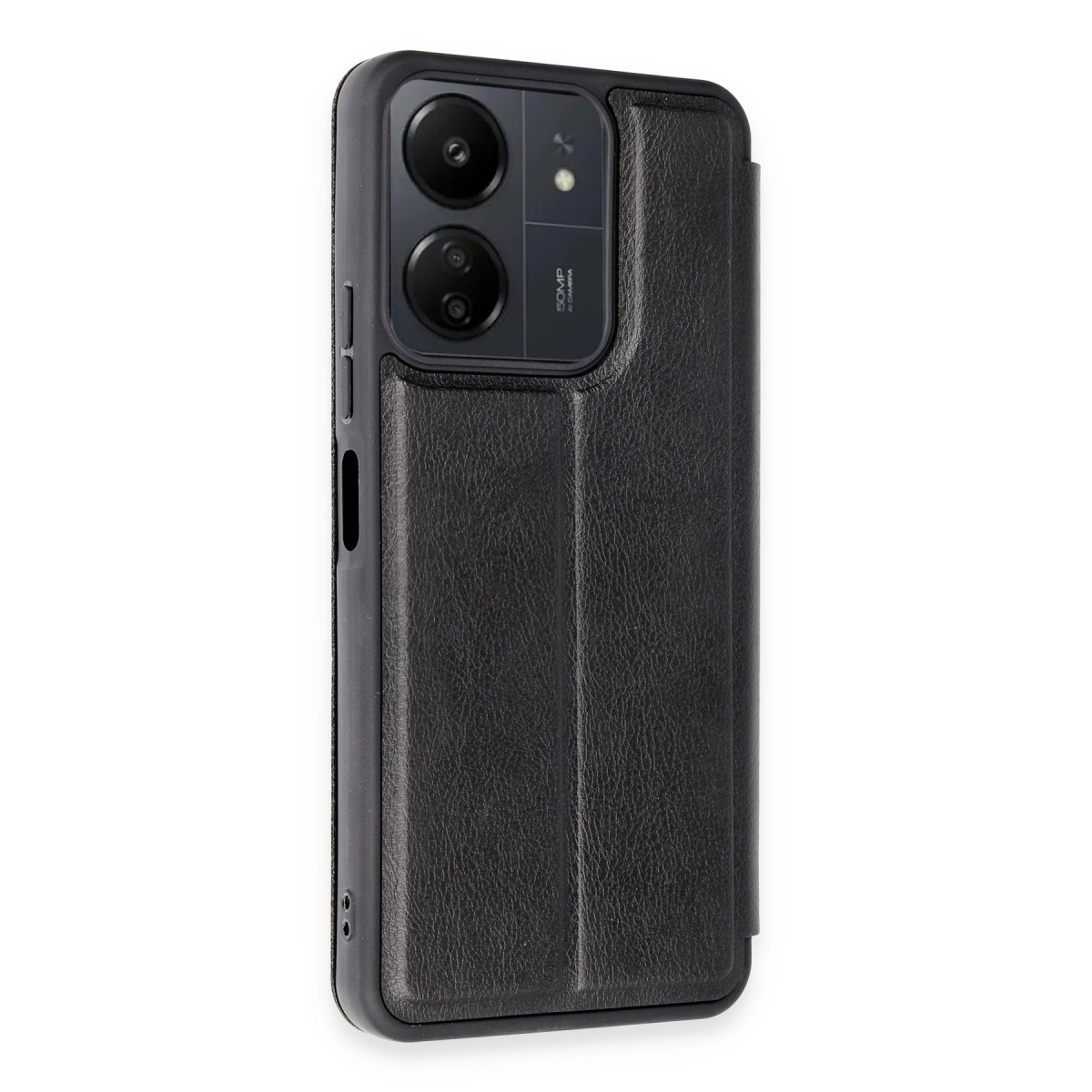 Newface Xiaomi Redmi 13C Kılıf Flip Cover - Siyah — görsel 8