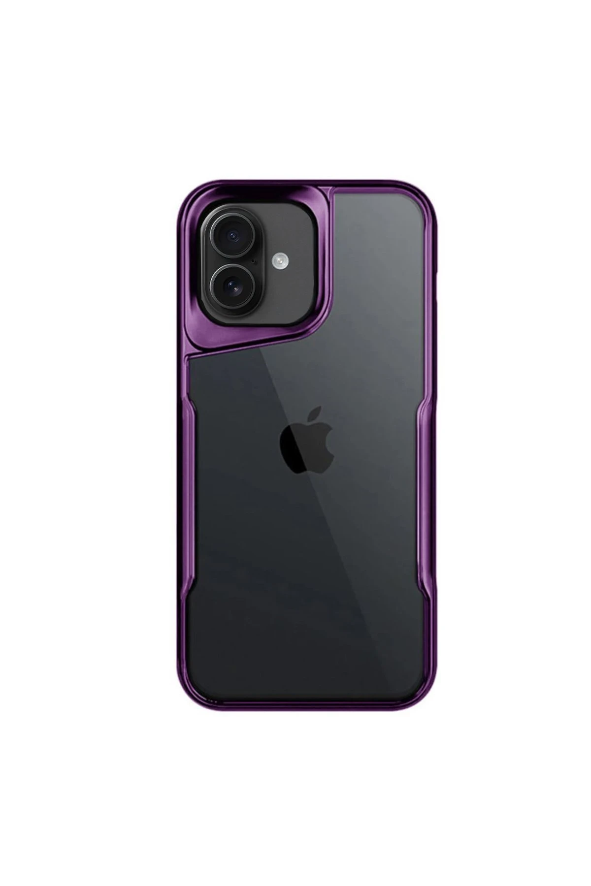 Newface iPhone 16 Plus Kılıf Boyi Silikon Kapak - Derin Mor