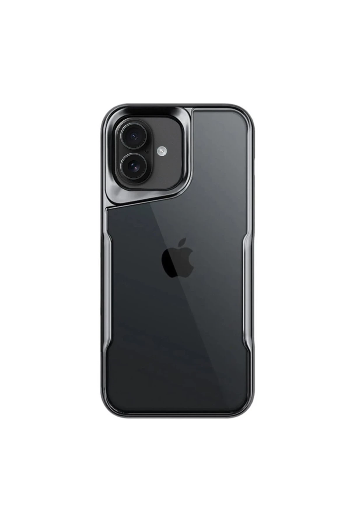 Newface iPhone 16 Plus Kılıf Boyi Silikon Kapak - Titan Gri