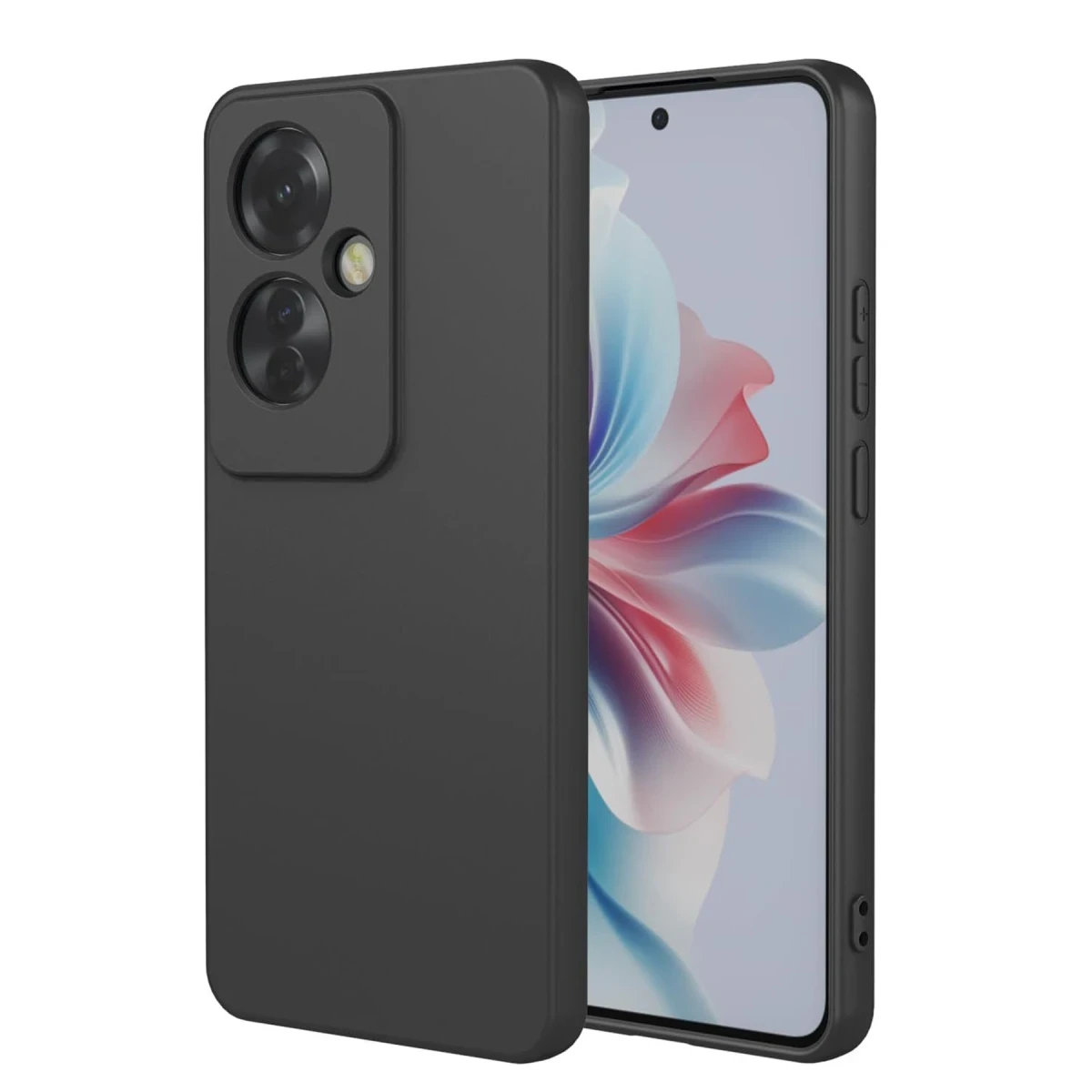 Newface Oppo Reno 11F Kılıf First Silikon - Siyah — görsel 4