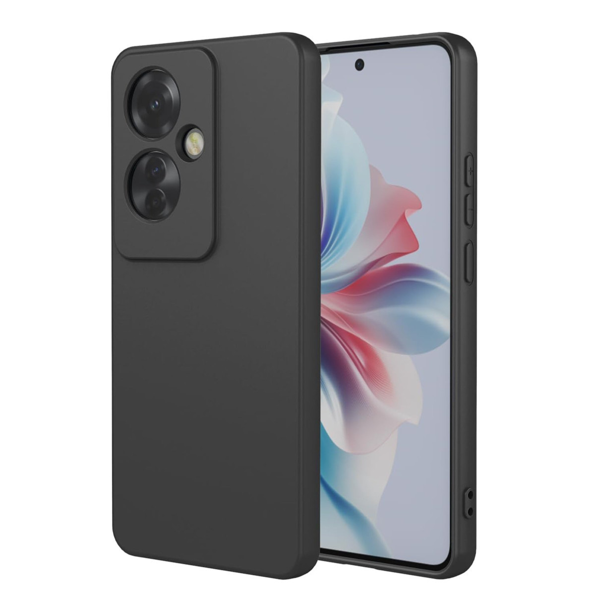 Newface Oppo Reno 11F Kılıf First Silikon - Siyah — görsel 7