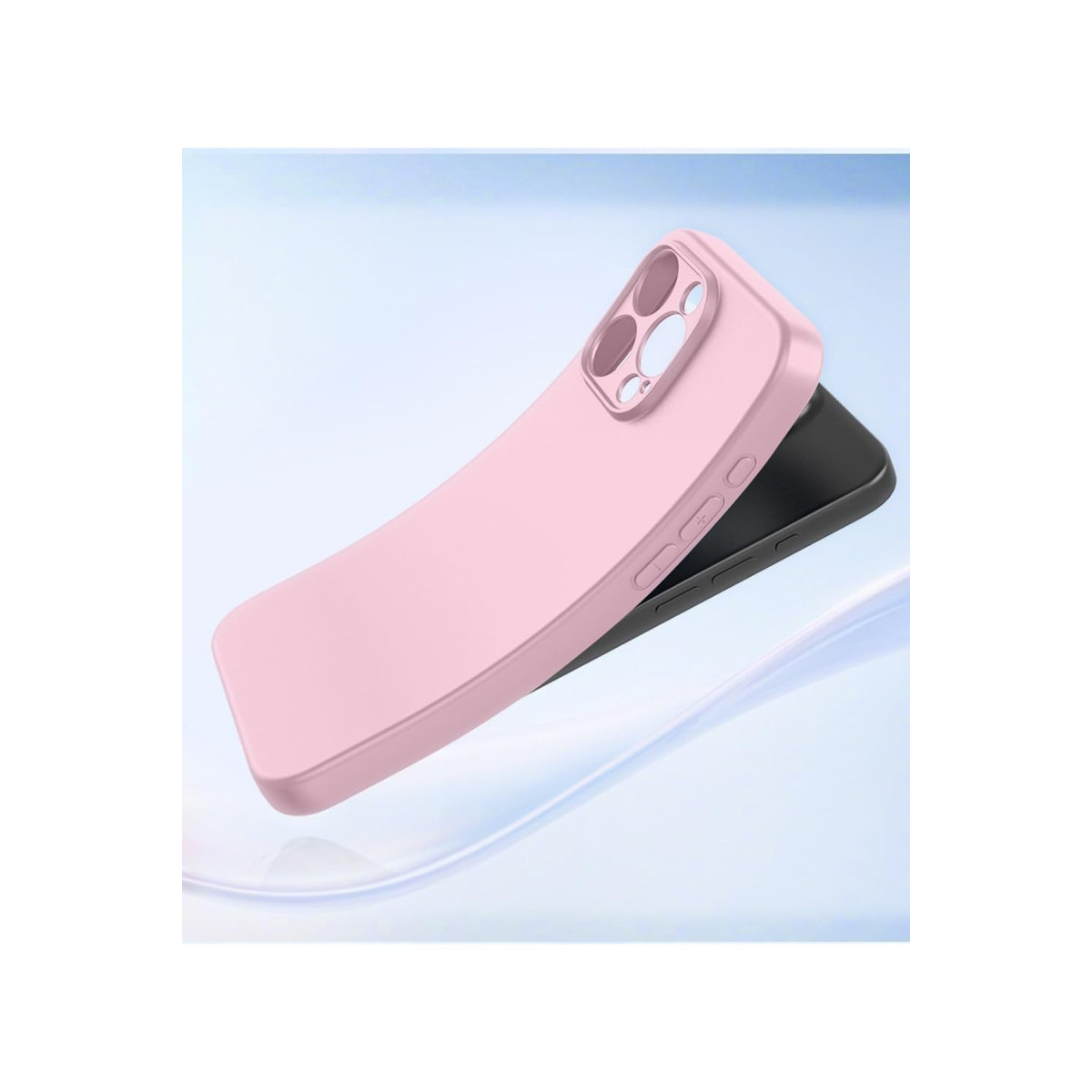 Newface Oppo Reno 11F Kılıf First Silikon - Siyah — görsel 8