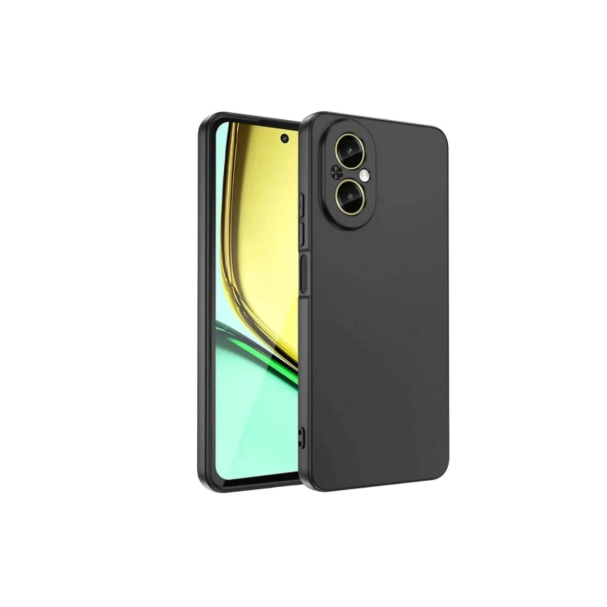 Newface Realme 12 Lite Kılıf First Silikon - Siyah — görsel 2