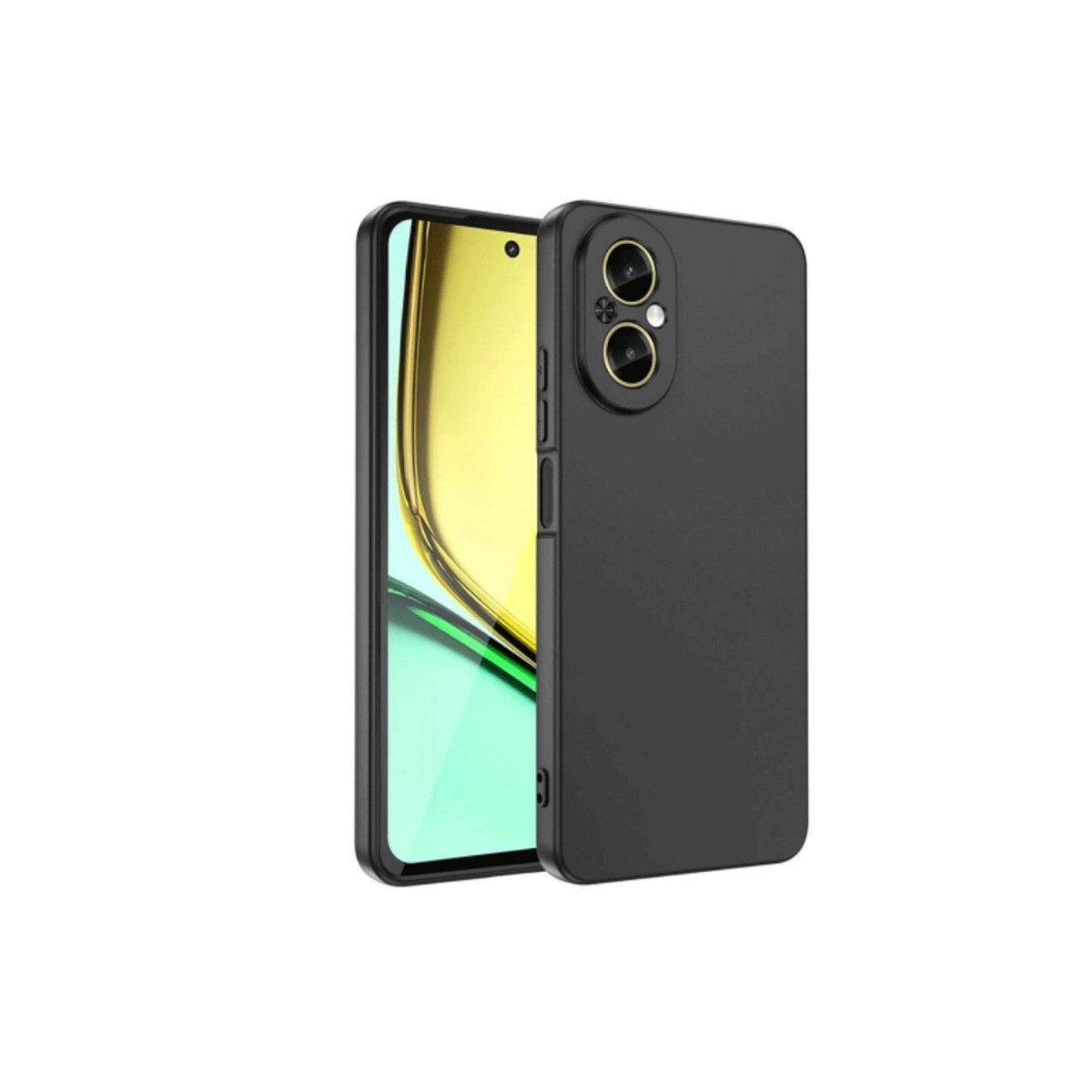 Newface Realme 12 Lite Kılıf First Silikon - Siyah — görsel 3