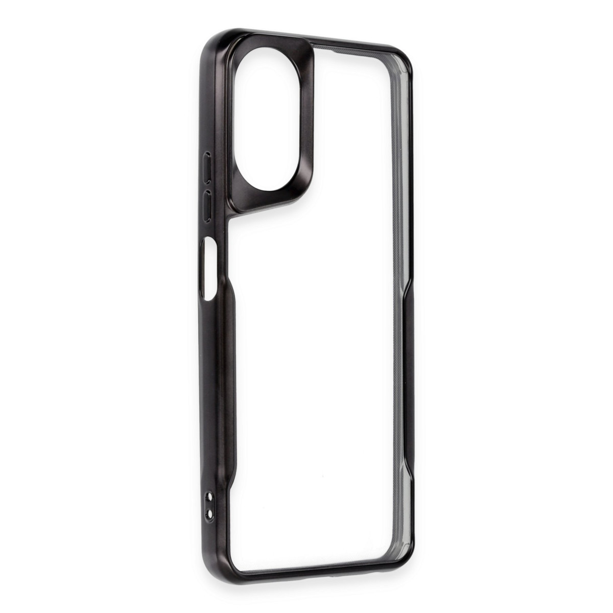 Newface Oppo A38 Kılıf Boyi Silikon Kapak - Siyah — görsel 6