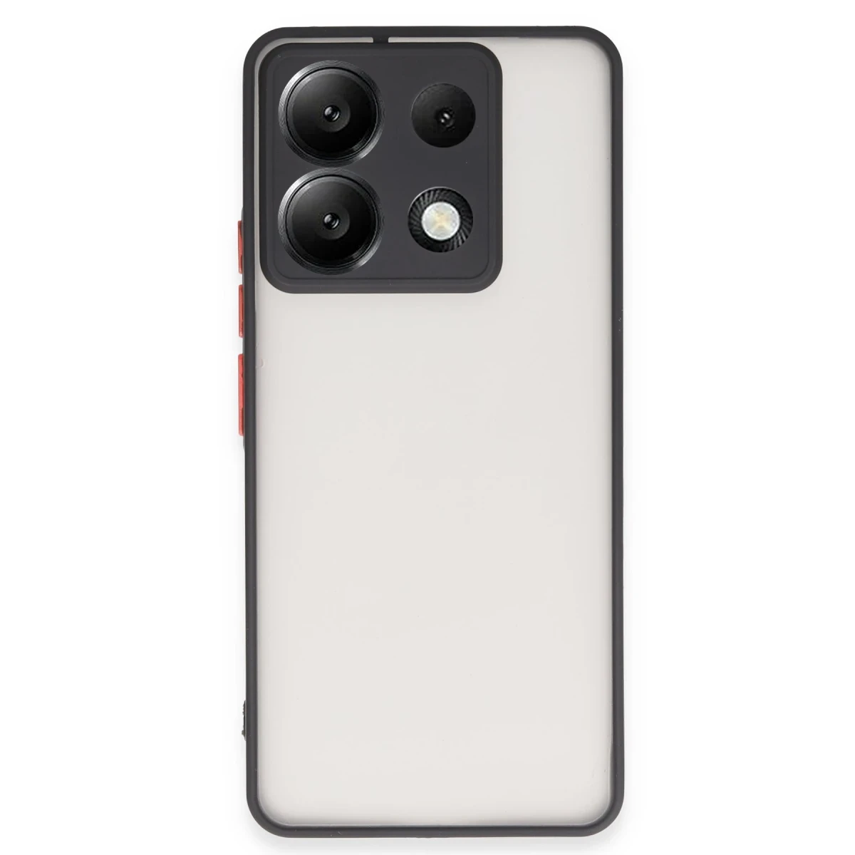 Newface Xiaomi Redmi Note 13 5G Kılıf Montreal Silikon Kapak - Siyah — görsel 4