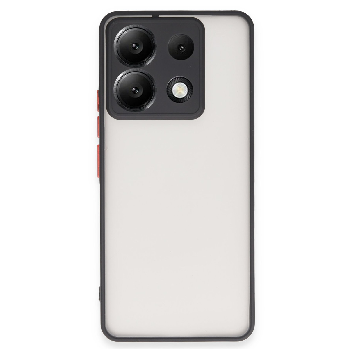 Newface Xiaomi Redmi Note 13 5G Kılıf Montreal Silikon Kapak - Siyah — görsel 7