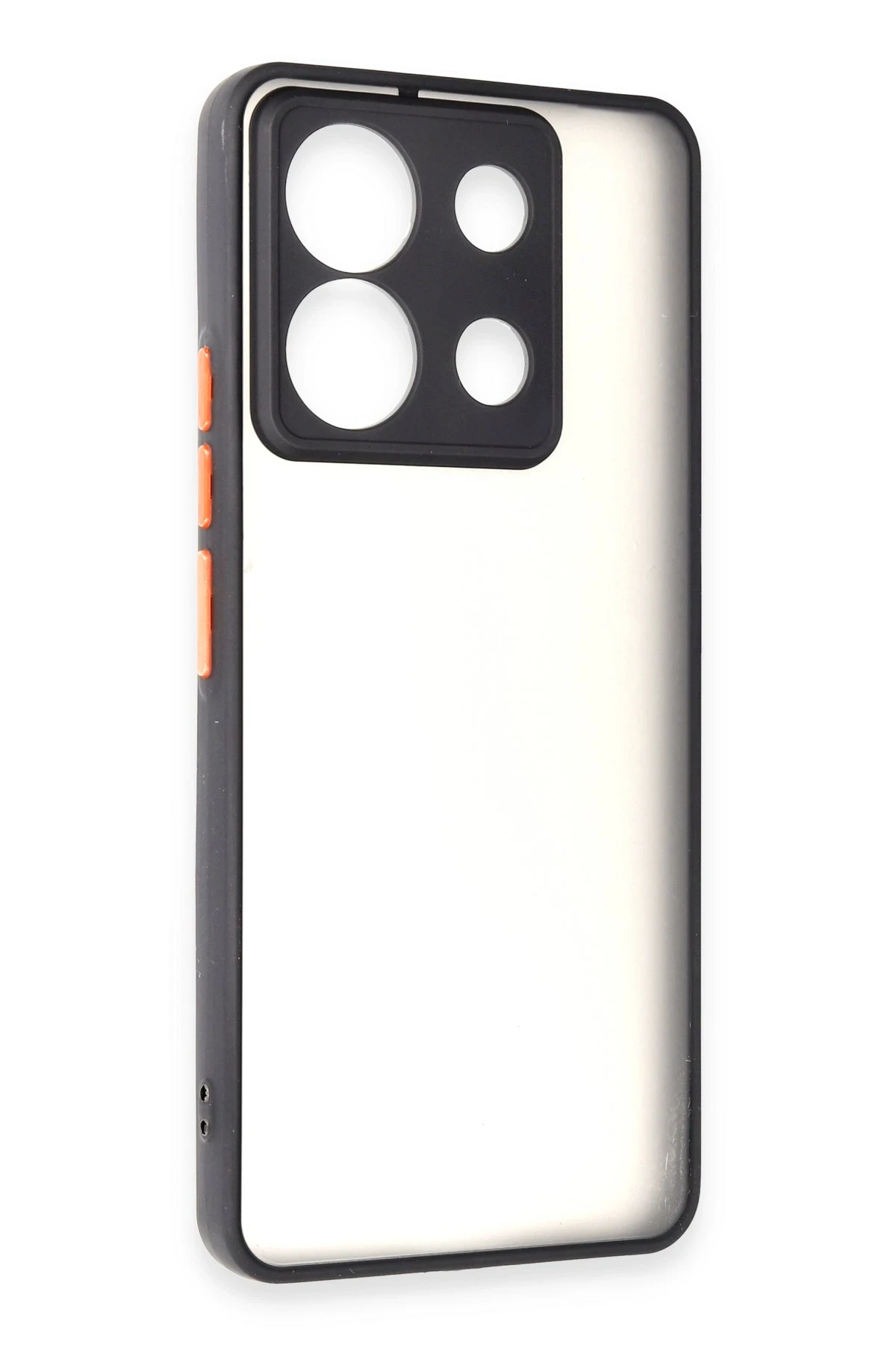 Newface Xiaomi Redmi Note 13 5G Kılıf Montreal Silikon Kapak - Siyah