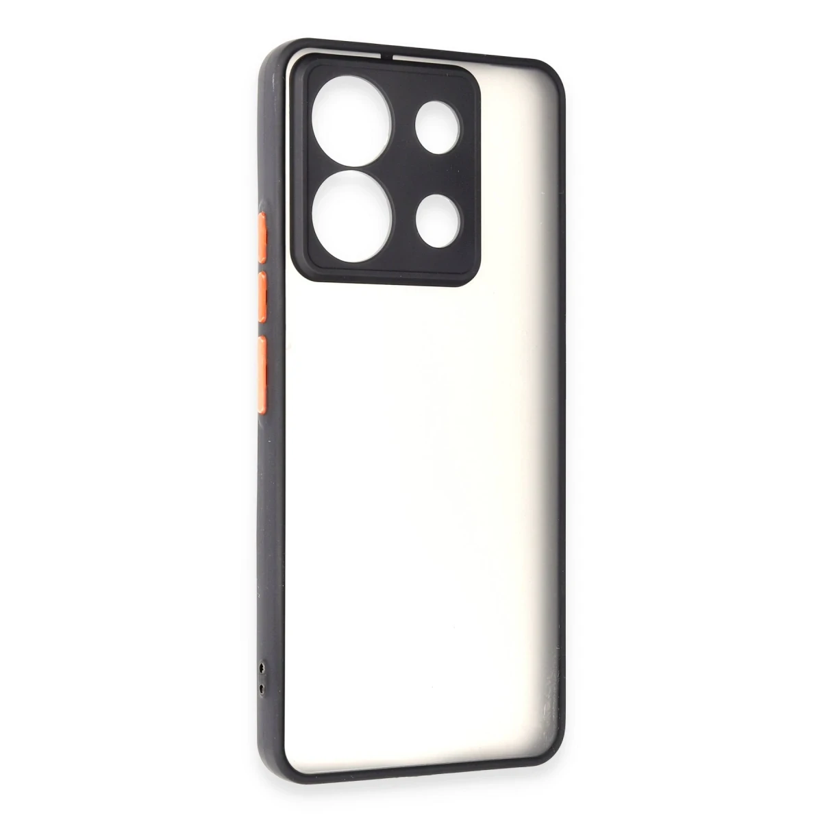 Newface Xiaomi Redmi Note 13 5G Kılıf Montreal Silikon Kapak - Siyah — görsel 5