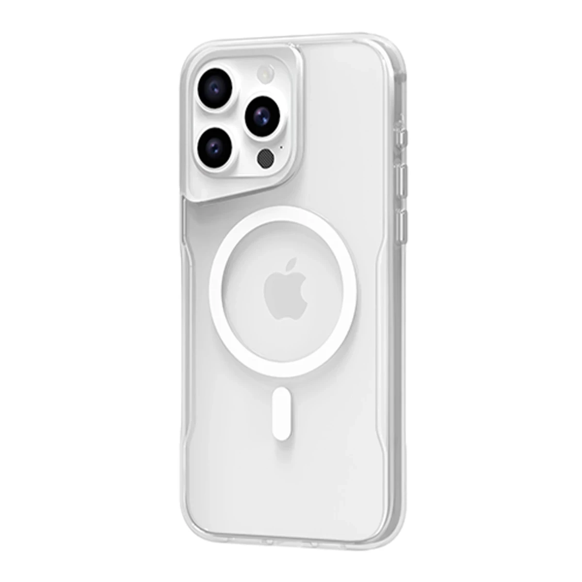 Newface Apple iPhone 16 Pro Kılıf PC Poso Magsafe Kapak - Şeffaf — görsel 4