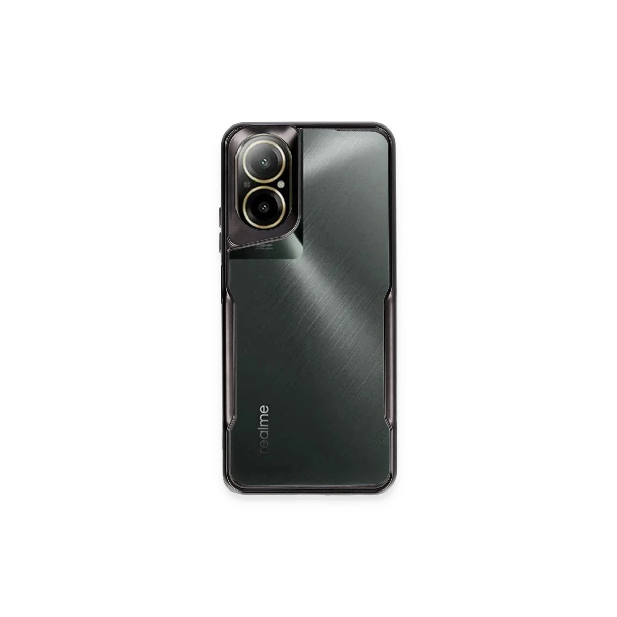 Newface Realme 12 Lite Kılıf Boyi Silikon Kapak - Siyah — görsel 3