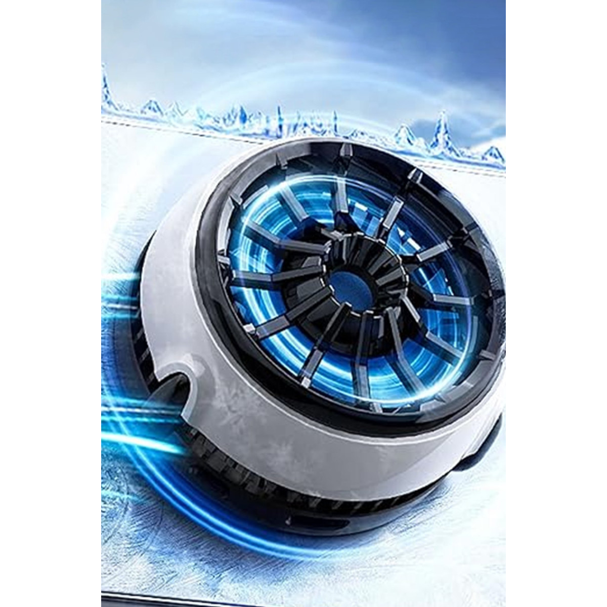Newface CX03 15W Radyatör Telefon Soğutucu Fan - Siyah — görsel 9