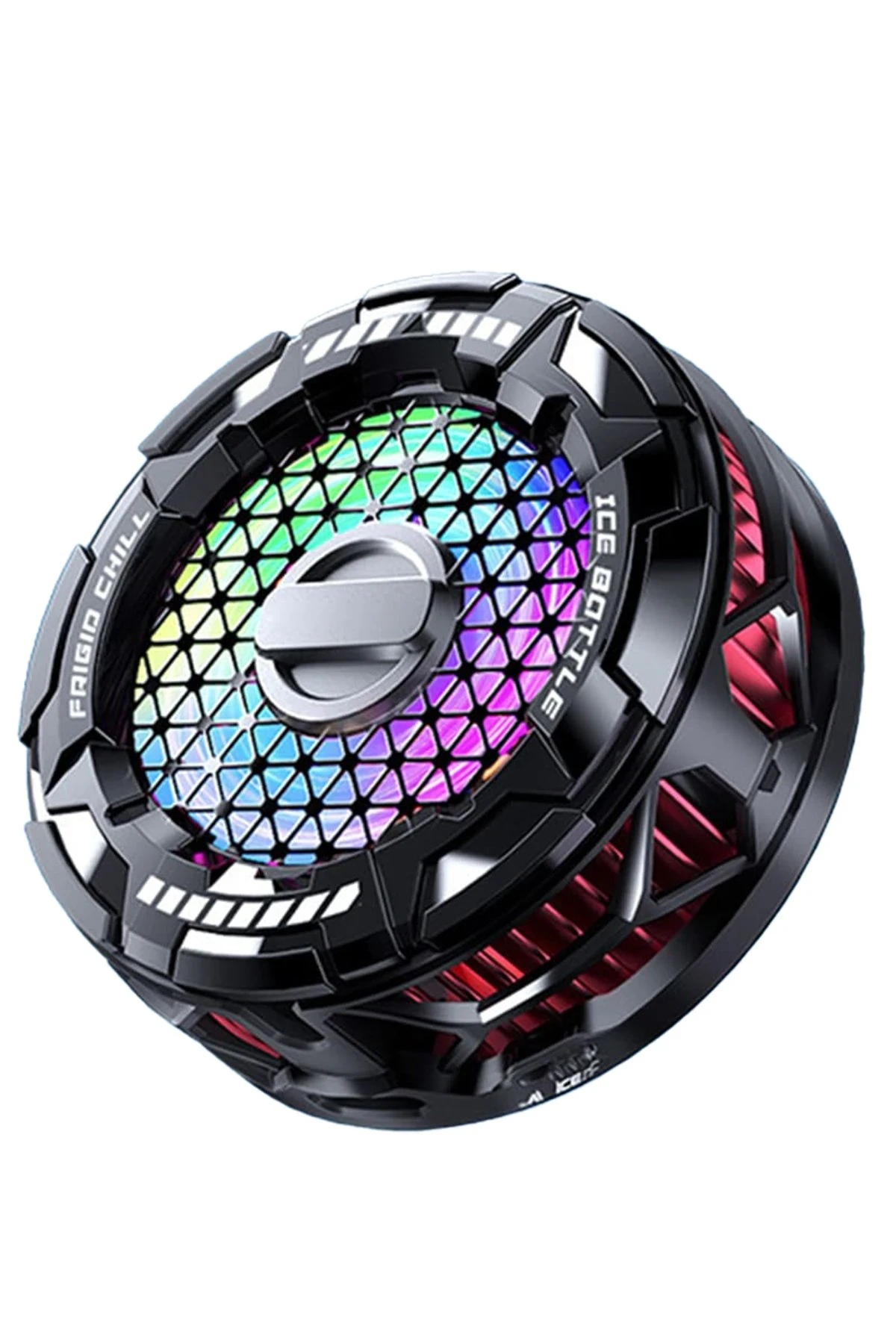 Newface FS02 27W RGB Radyatör Telefon Soğutucu Fan - Siyah