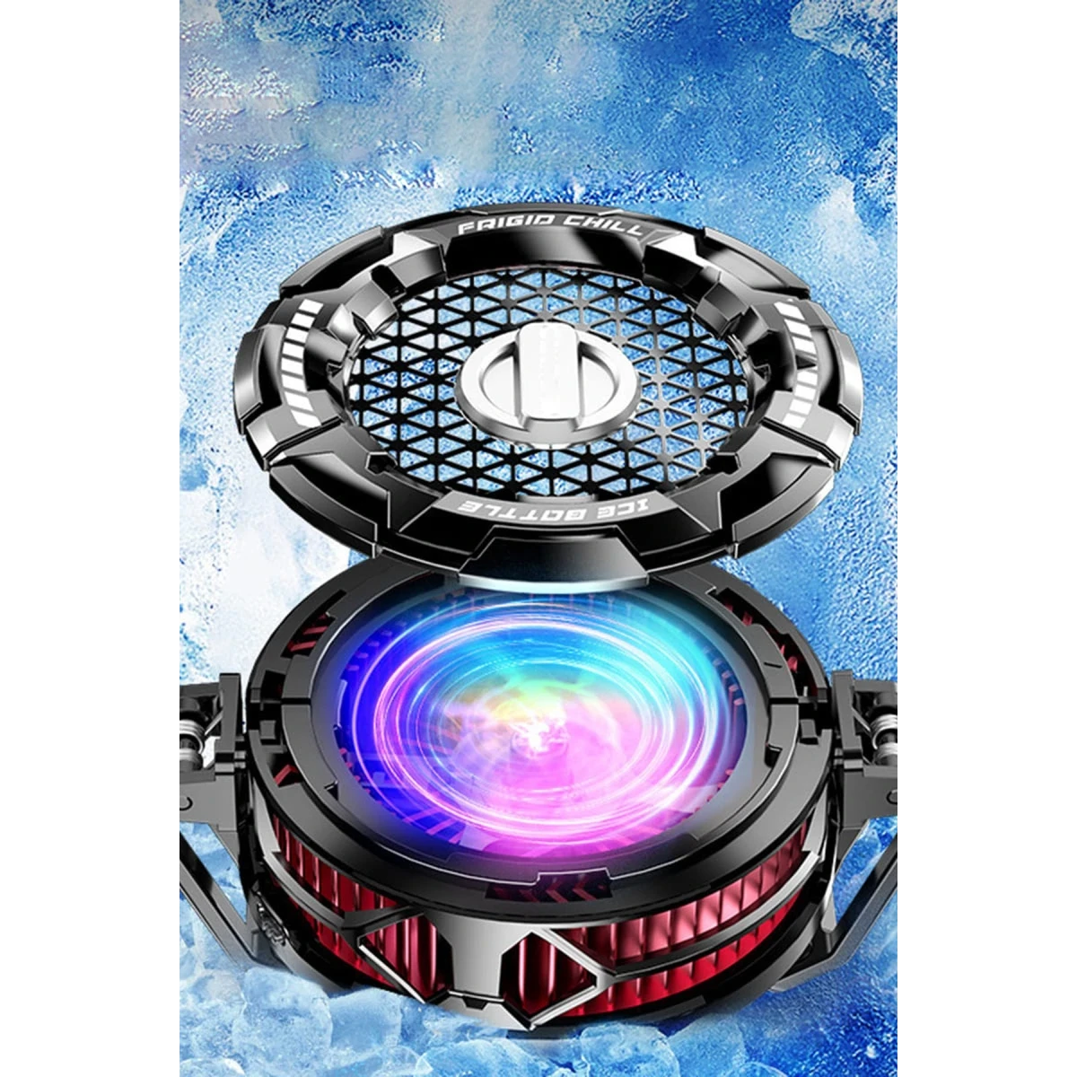 Newface FS02 27W RGB Radyatör Telefon Soğutucu Fan - Siyah — görsel 4