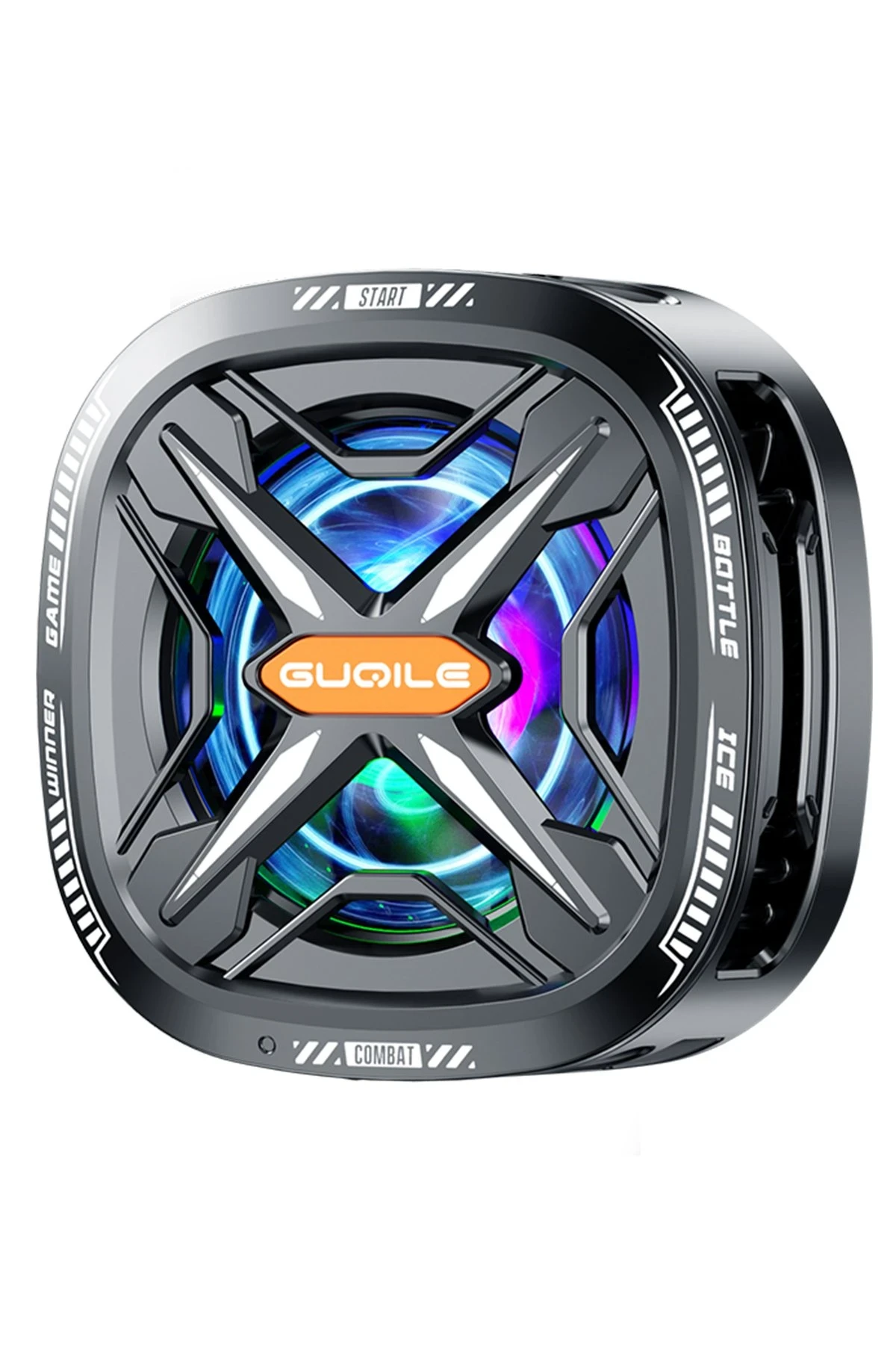 Newface FS05 15W RGB Radyatör Telefon Soğutucu Fan - Siyah