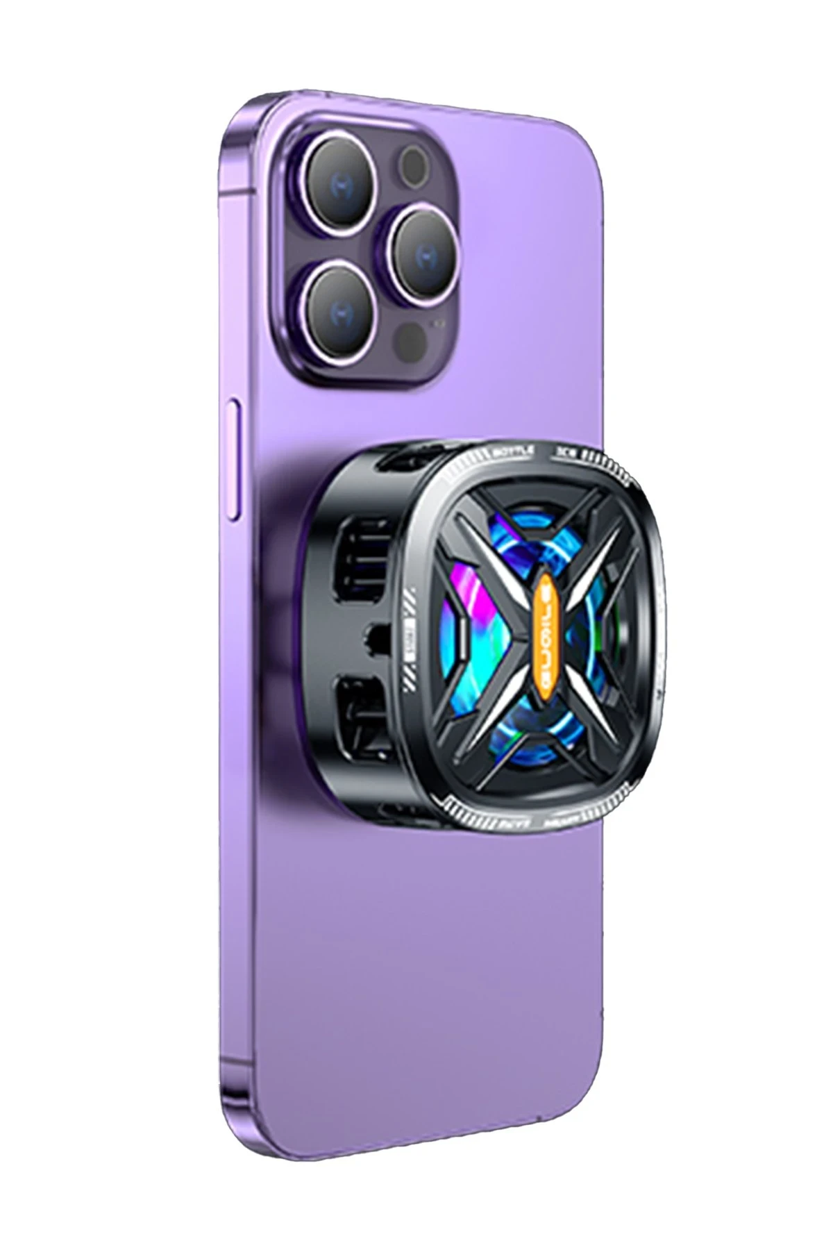 Newface FS05 15W RGB Radyatör Telefon Soğutucu Fan - Siyah — görsel 2