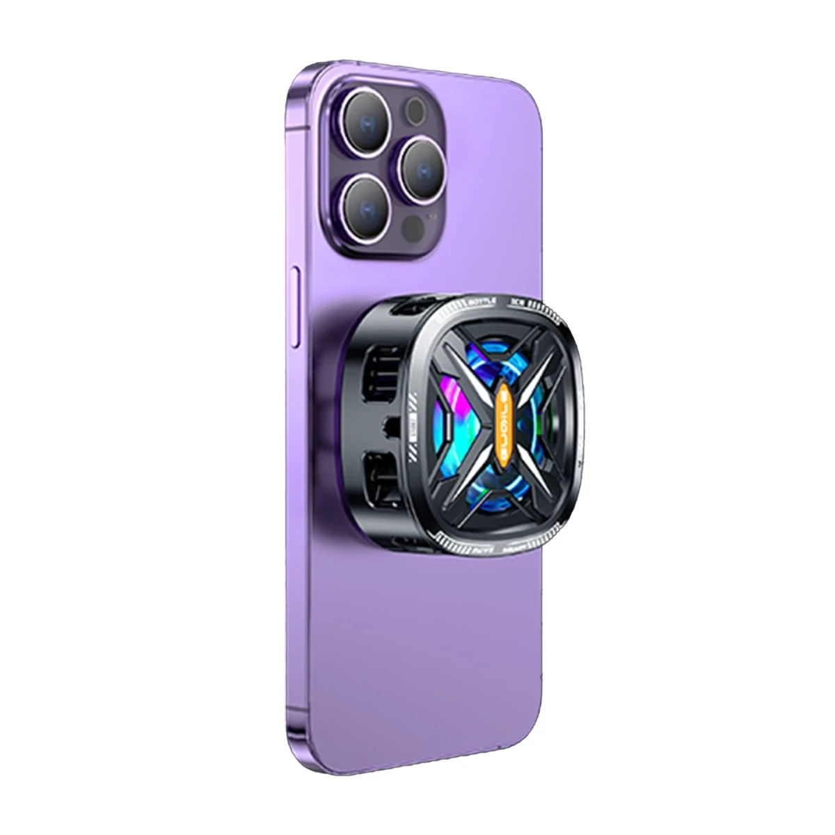 Newface FS05 15W RGB Radyatör Telefon Soğutucu Fan - Siyah — görsel 5