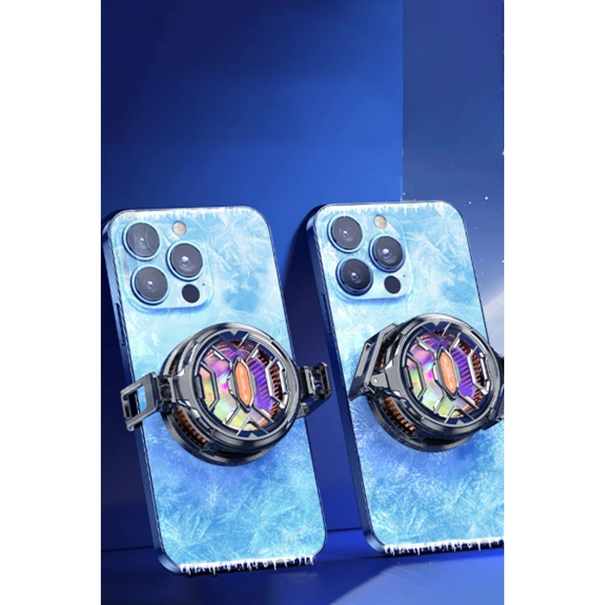 Newface FS03 15W RGB Radyatör Telefon Soğutucu Fan - Siyah — görsel 5