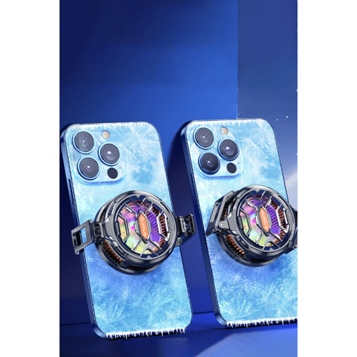 Newface FS03 15W RGB Radyatör Telefon Soğutucu Fan - Siyah — görsel 8