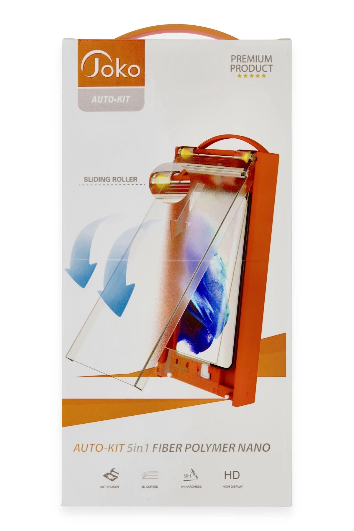 Joko Samsung Galaxy S23 Ultra AutoKit 5in1 Fiber Polymer Nano Ekran Koruyucu