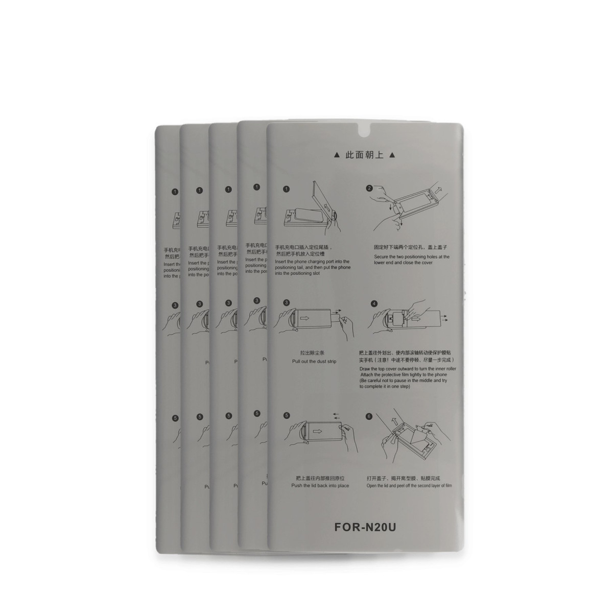 Joko Samsung Galaxy S21 Ultra AutoKit 5in1 Fiber Hayalet Polymer Nano Ekran Koruyucu — görsel 8