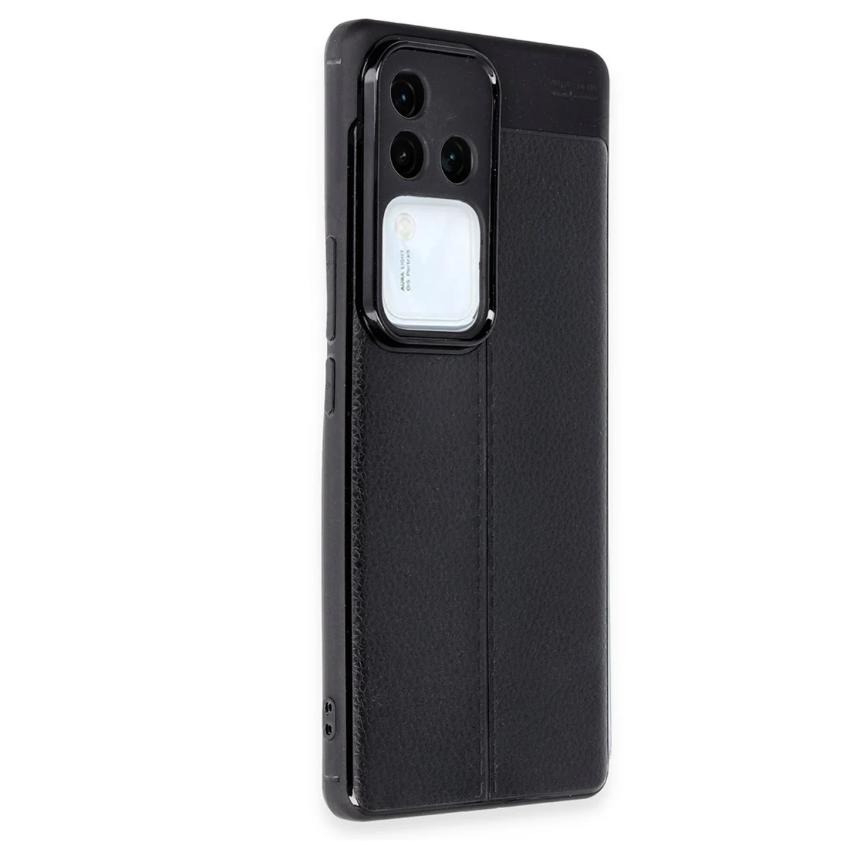 Newface Vivo V30 5G Kılıf Auto Focus Kapak - Siyah — görsel 7