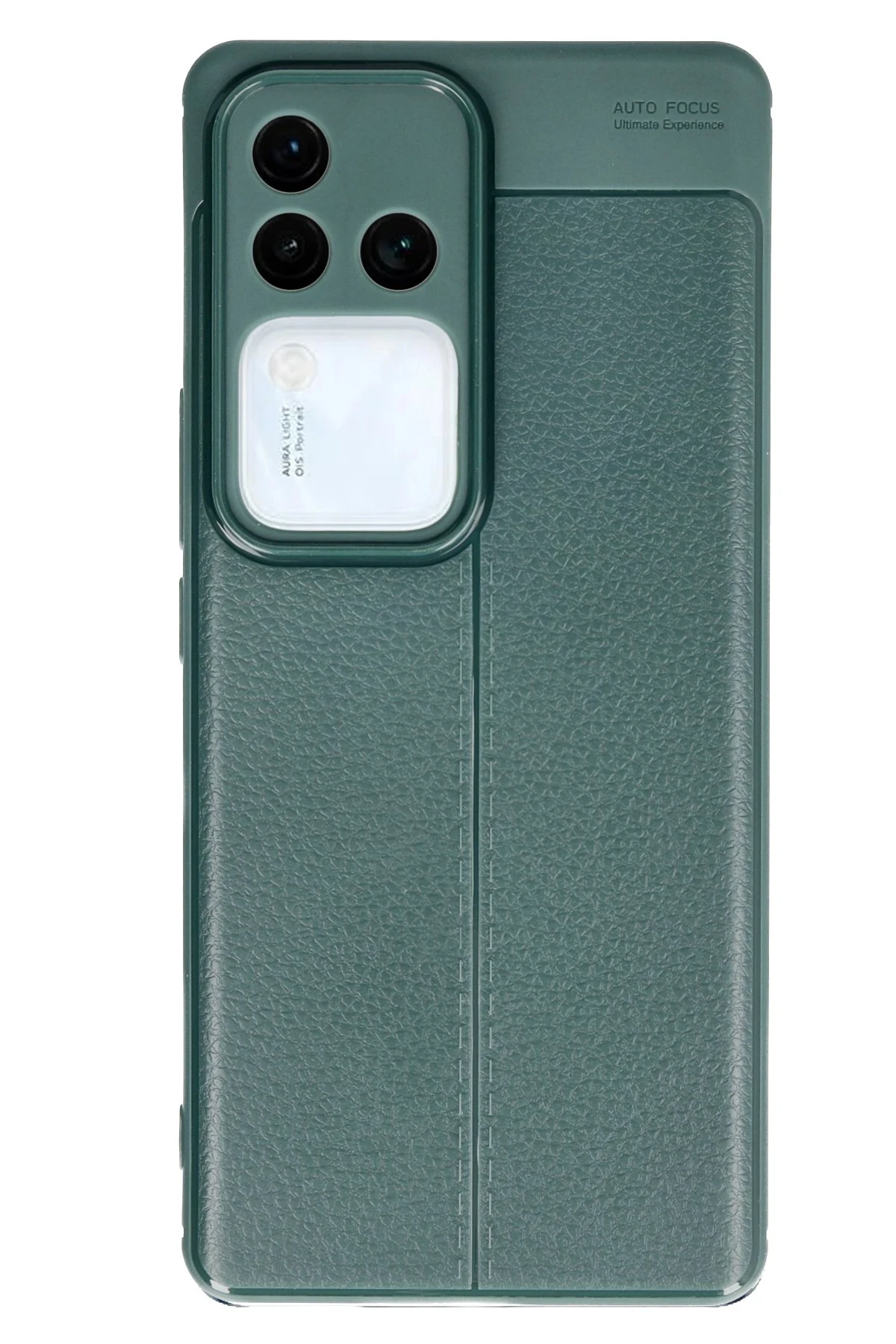 Newface Vivo V30 5G Kılıf Auto Focus Kapak - Koyu Yeşil